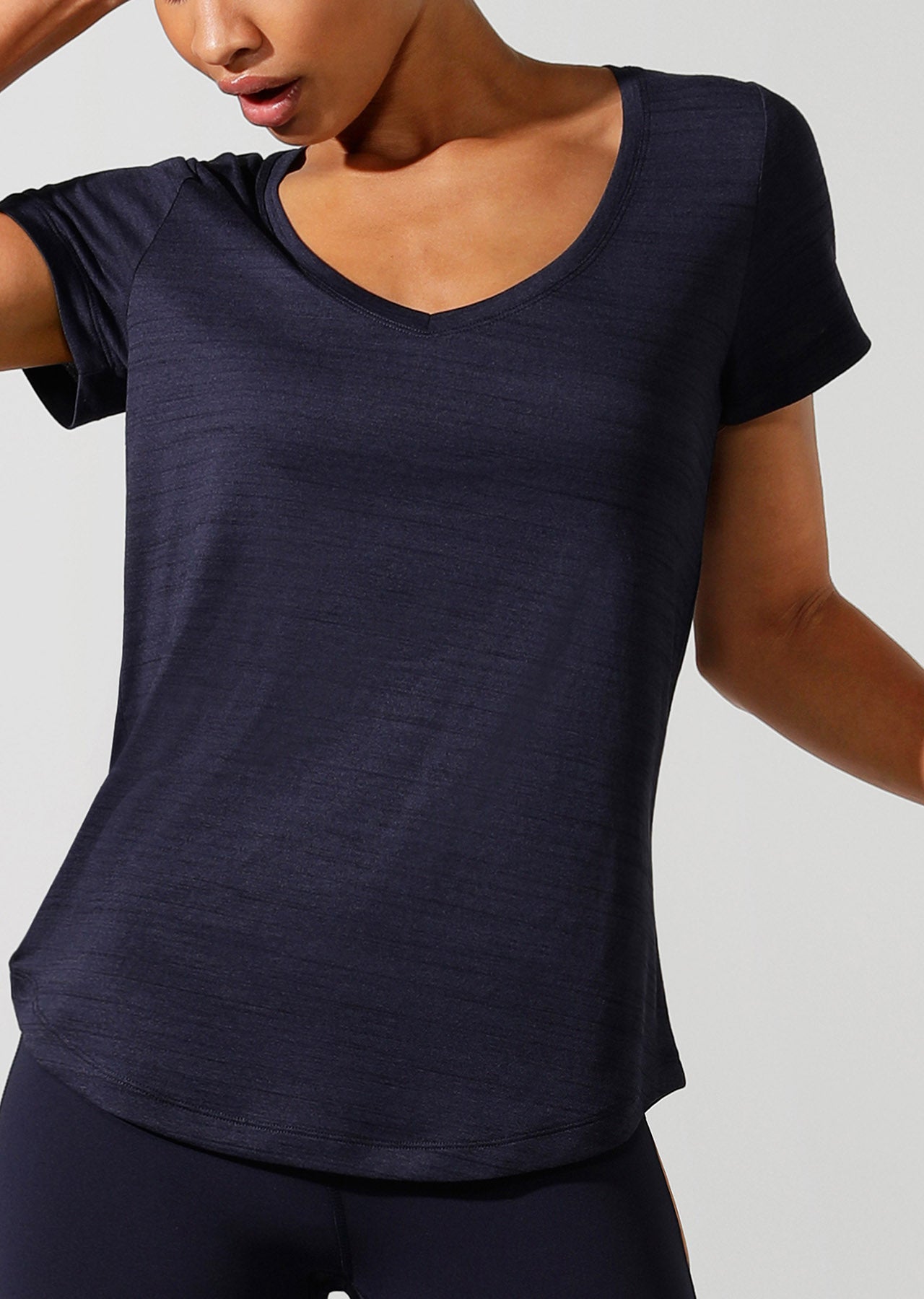 Lorna Jane Frankie Active Tee - French Navy