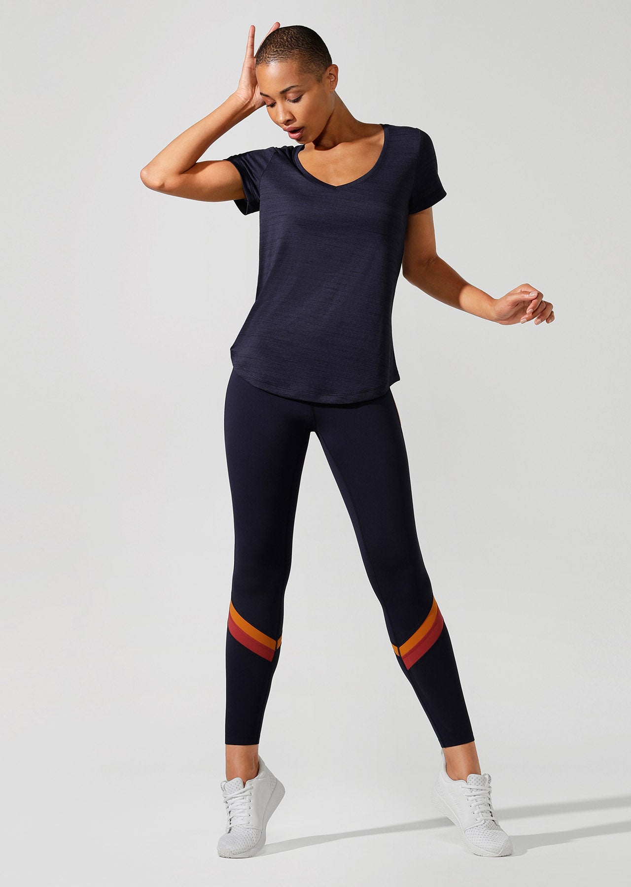 Lorna Jane Frankie Active Tee - French Navy
