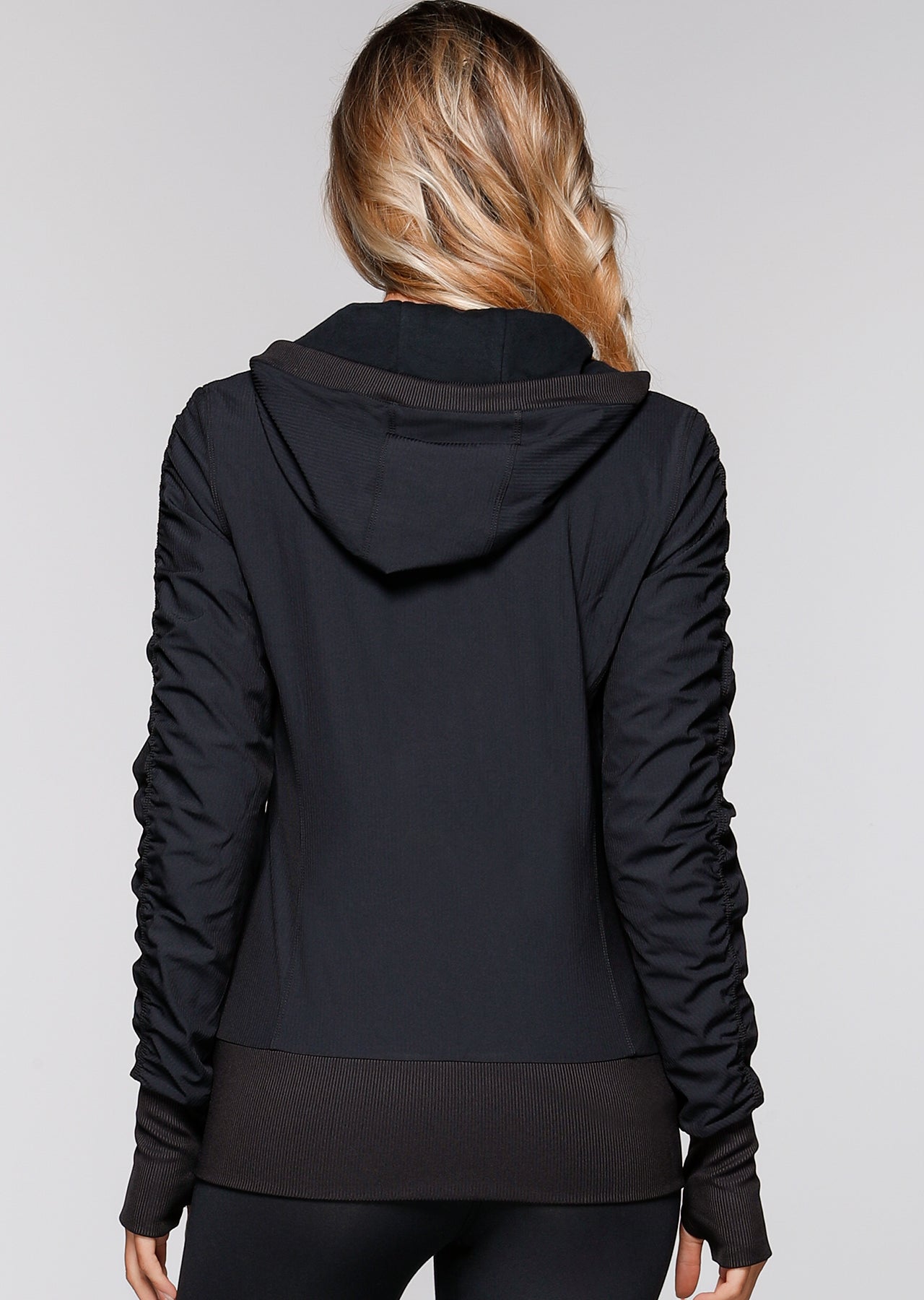 Lorna Jane Frankie Hooded Jacket - Black
