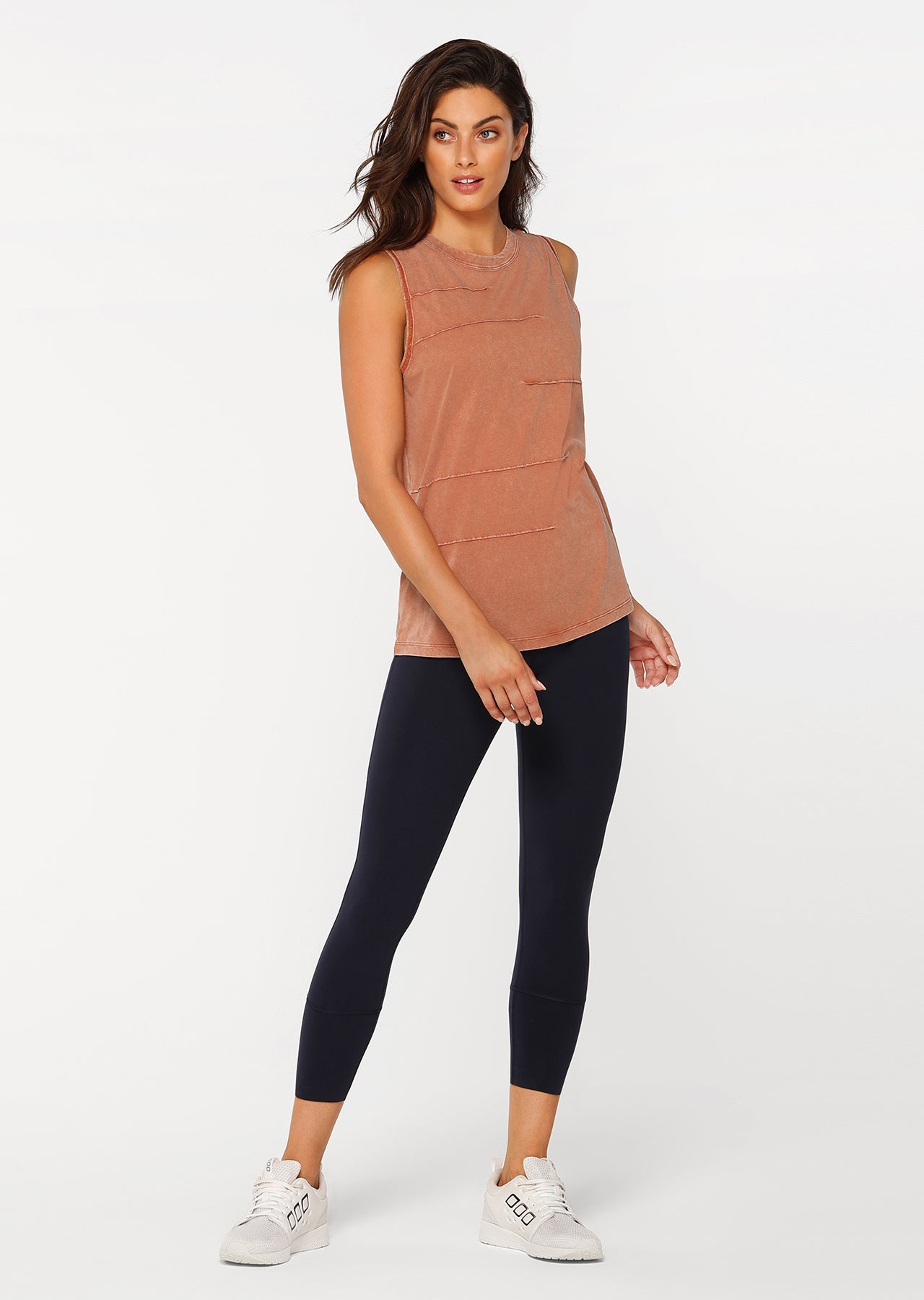 Lorna Jane Free Love Tank - RUST