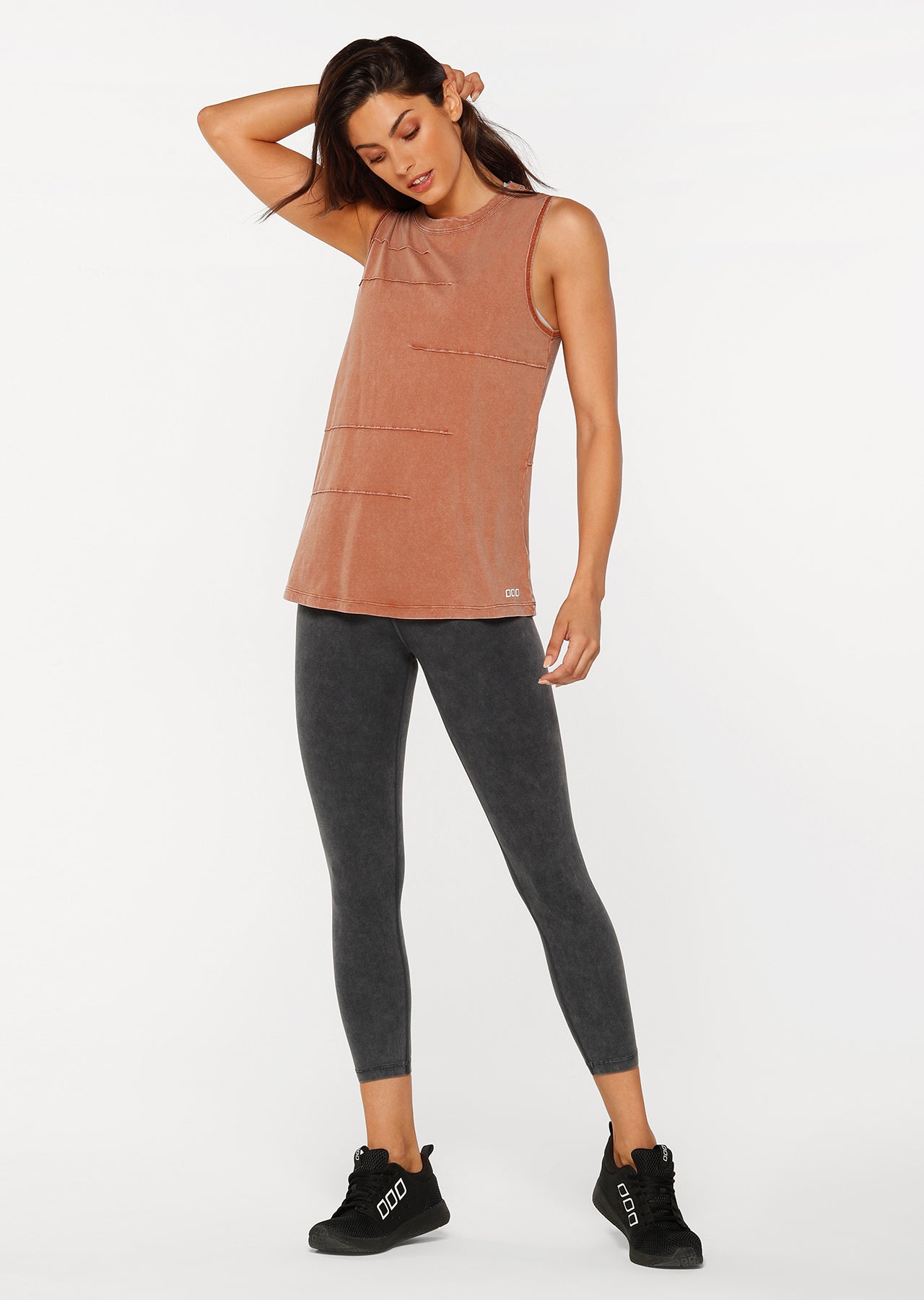 Lorna Jane Free Love Tank - RUST