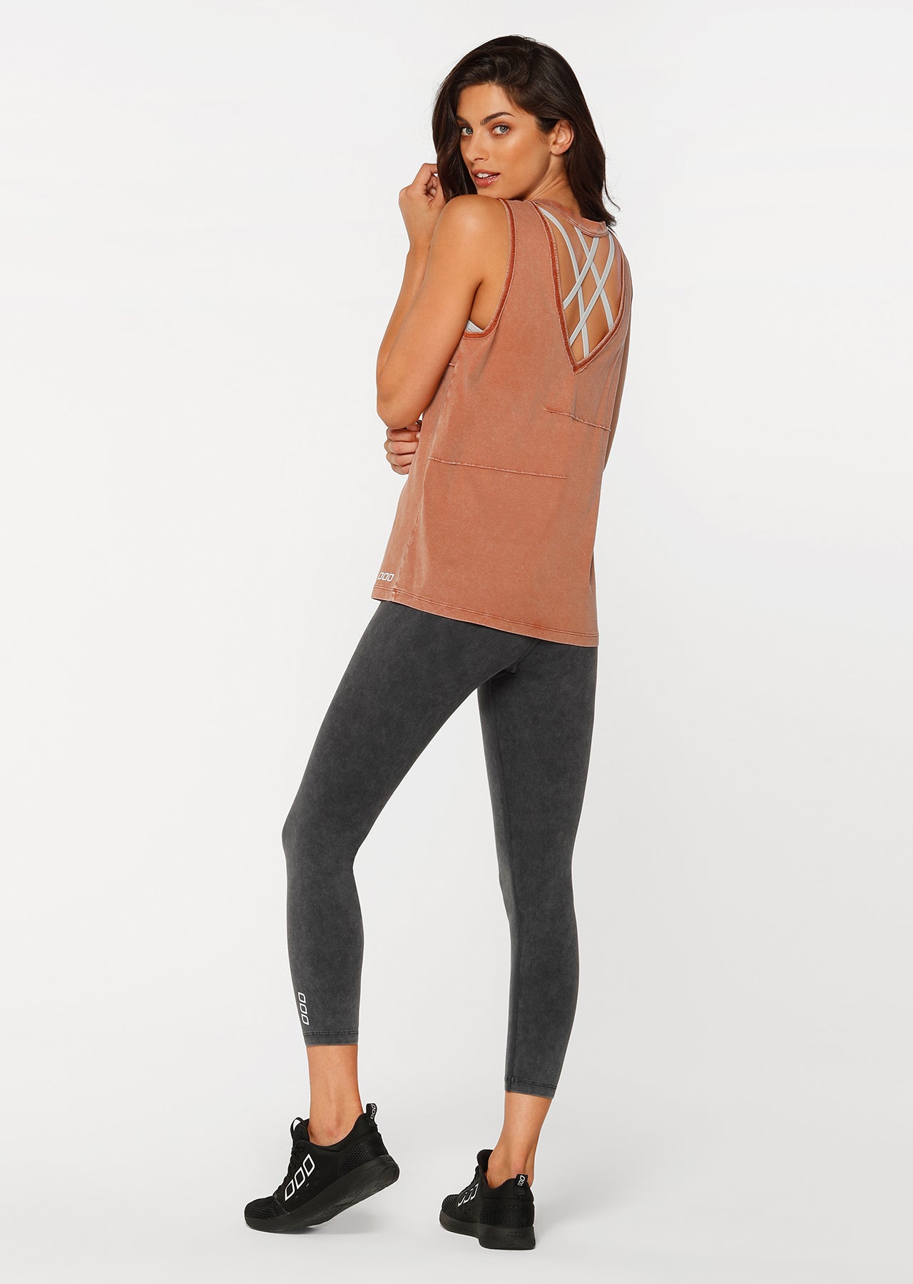 Lorna Jane Free Love Tank - RUST