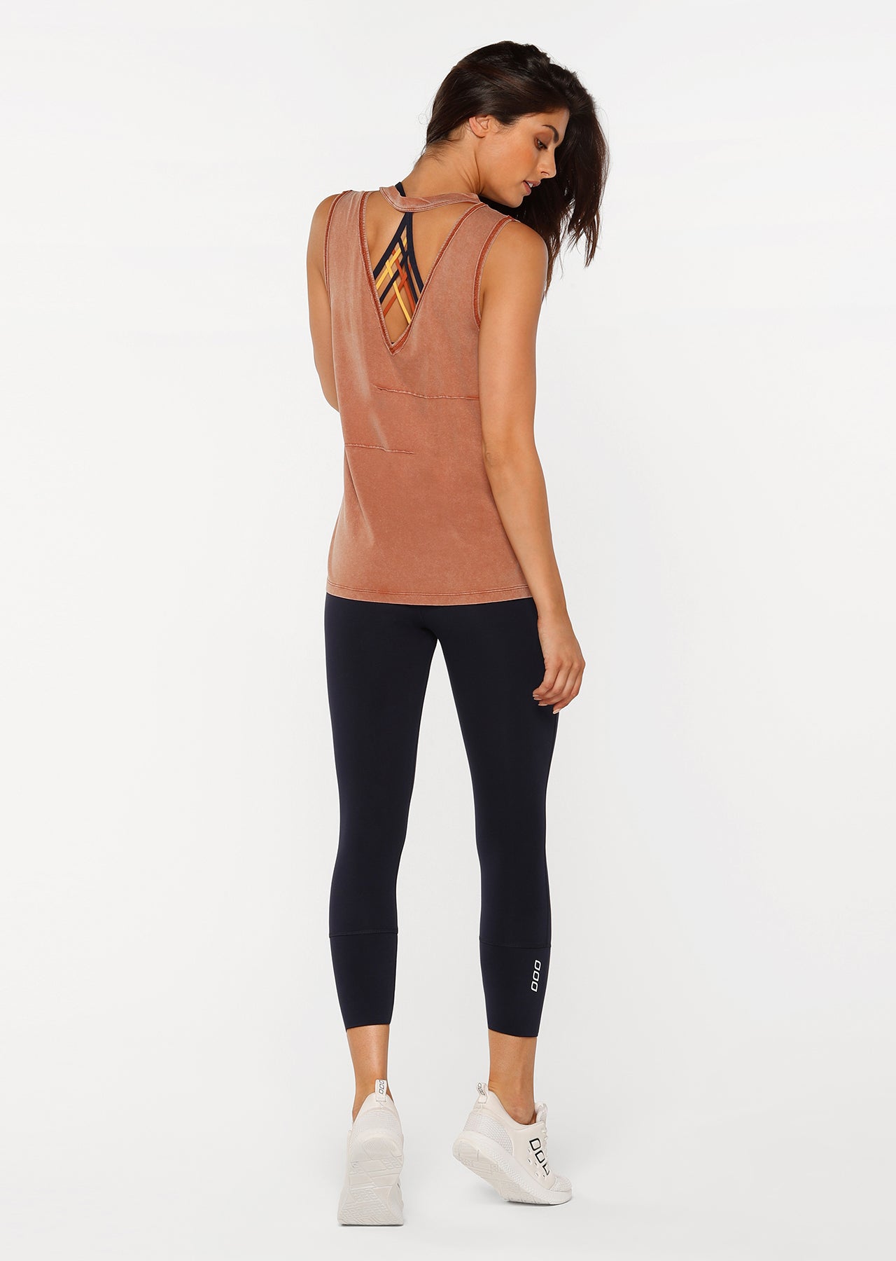 Lorna Jane Free Love Tank - RUST