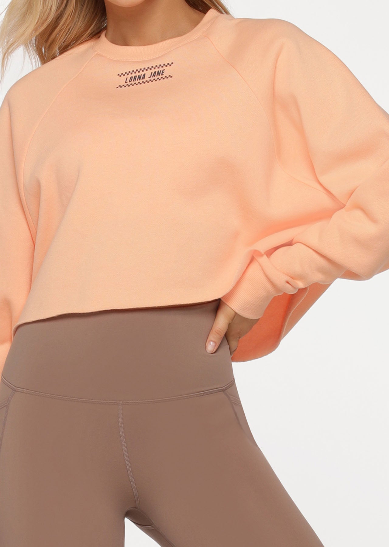 Lorna Jane Freshman Sweat - Peachy Keen
