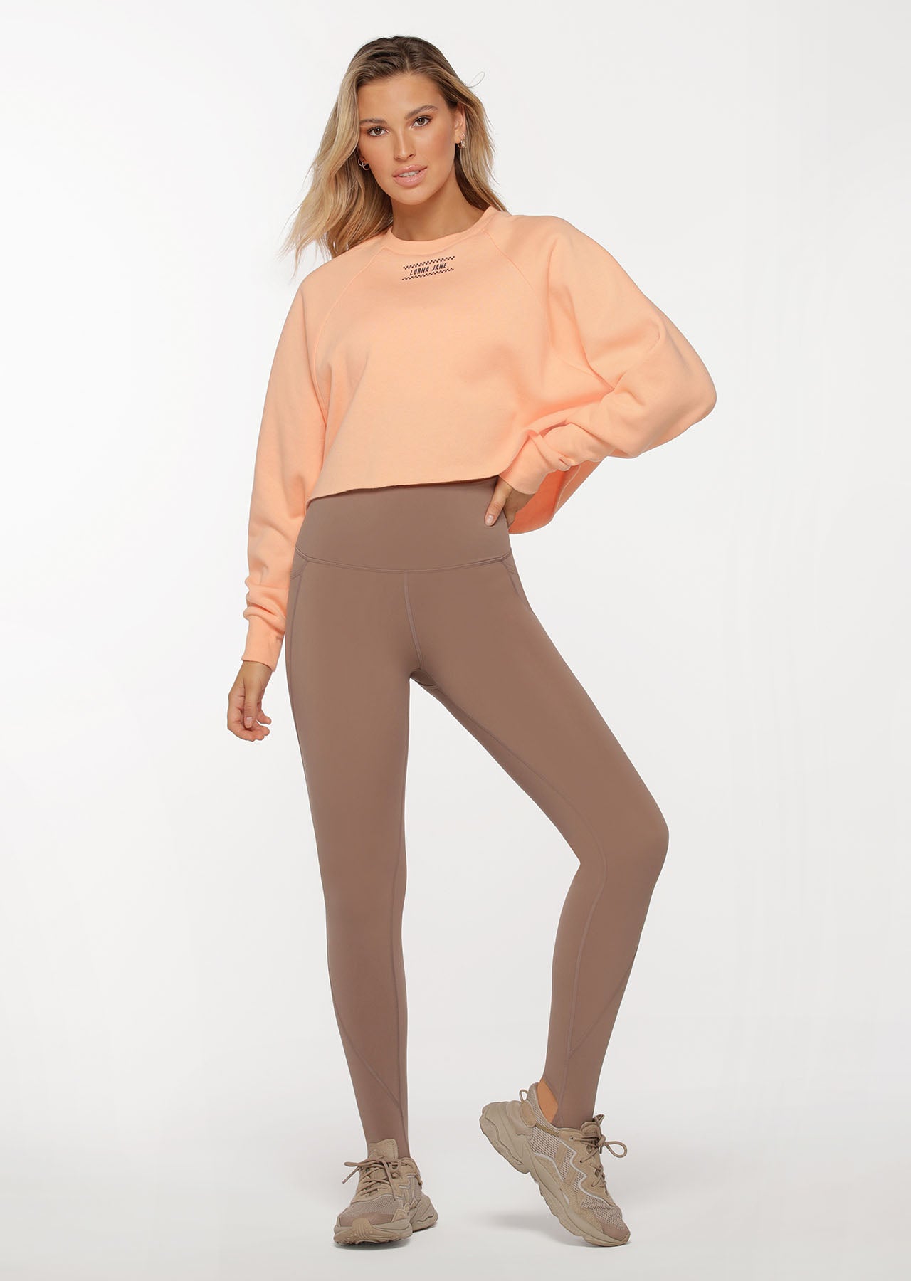 Lorna Jane Freshman Sweat - Peachy Keen