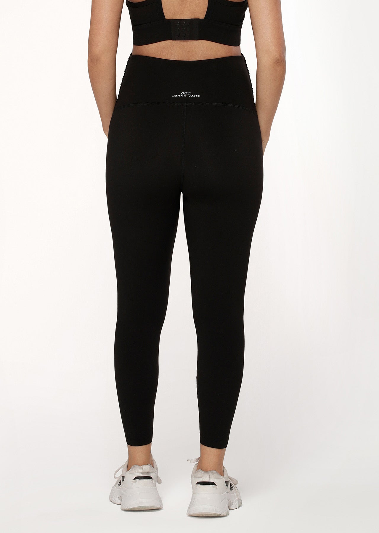 Lorna Jane Full Coverage Maternity Ankle Biter Leggings - Black
