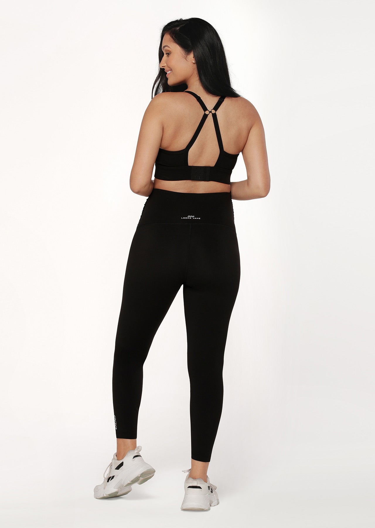 Lorna Jane Full Coverage Maternity Ankle Biter Leggings - Black