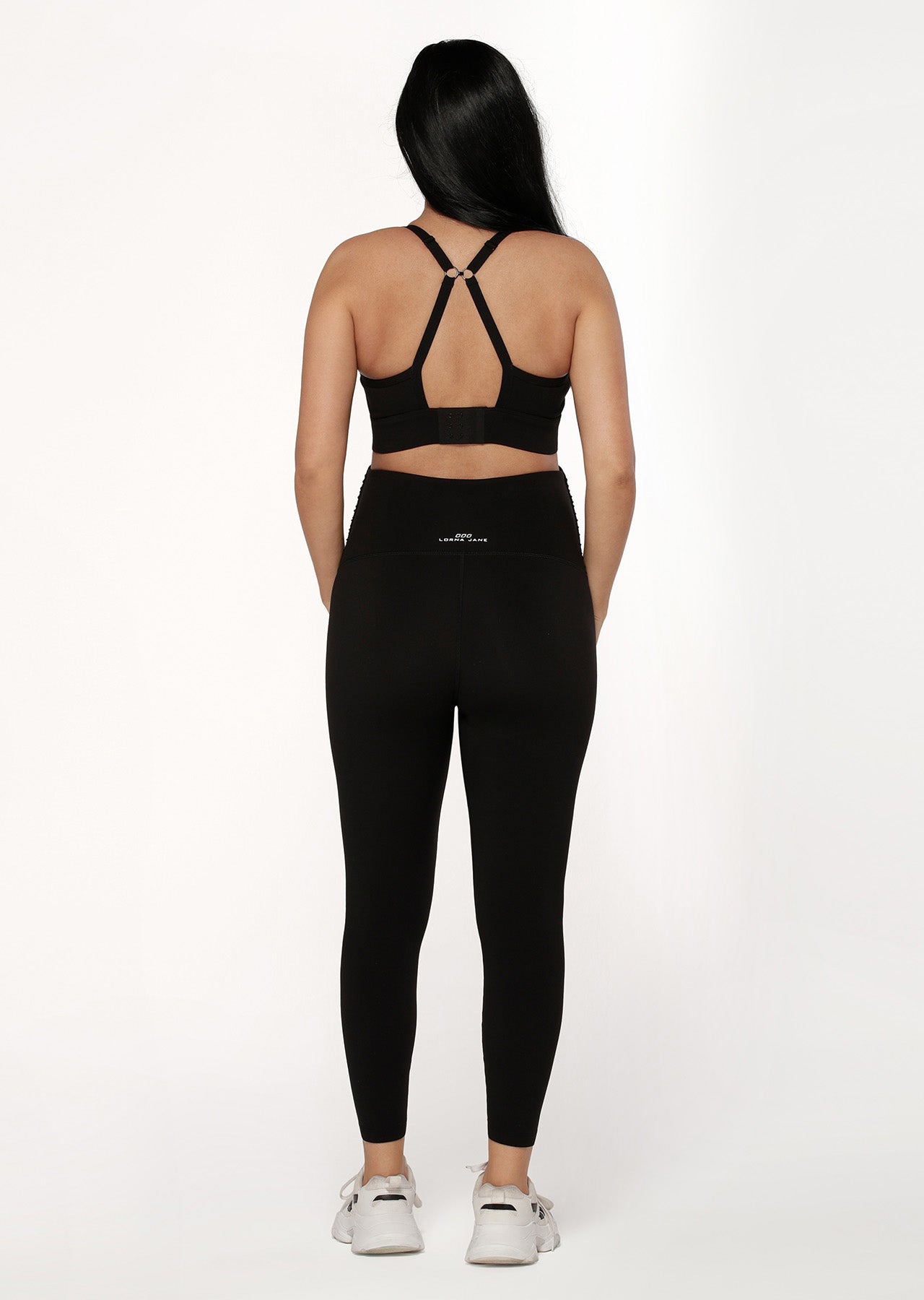 Lorna Jane Full Coverage Maternity Ankle Biter Leggings - Black