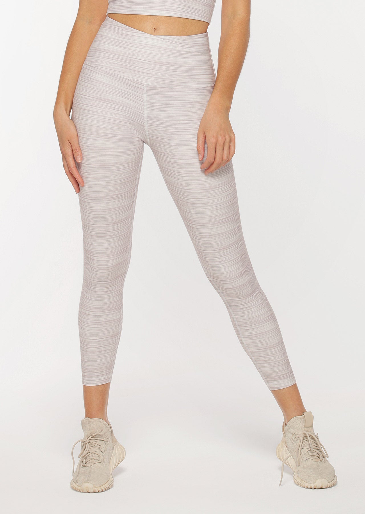 Lorna Jane Full Potential Ankle Biter Leggings - Micro Space Dye Print