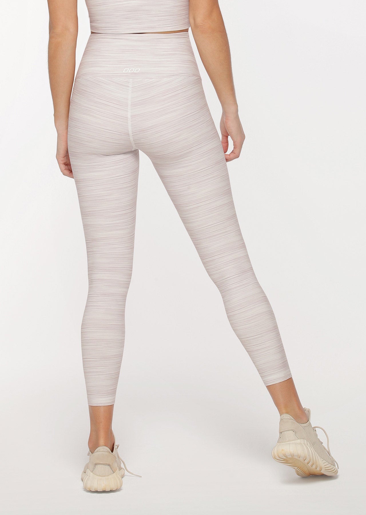 Lorna Jane Full Potential Ankle Biter Leggings - Micro Space Dye Print
