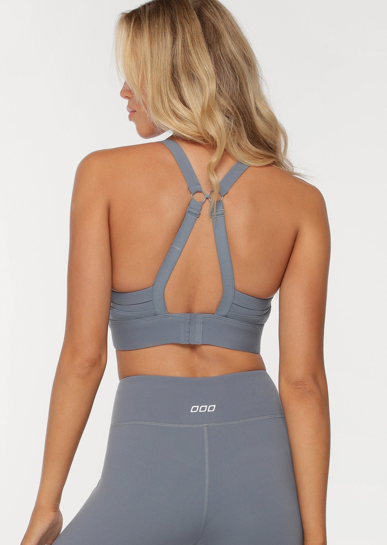 Lorna Jane Full Potential Sports Bra - Powder Grey
