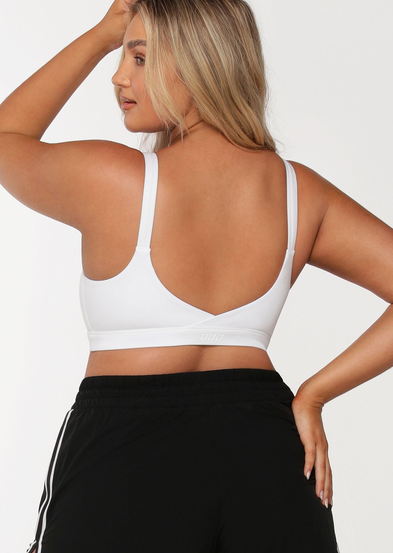 Lorna Jane Game Point Sports Bra - White