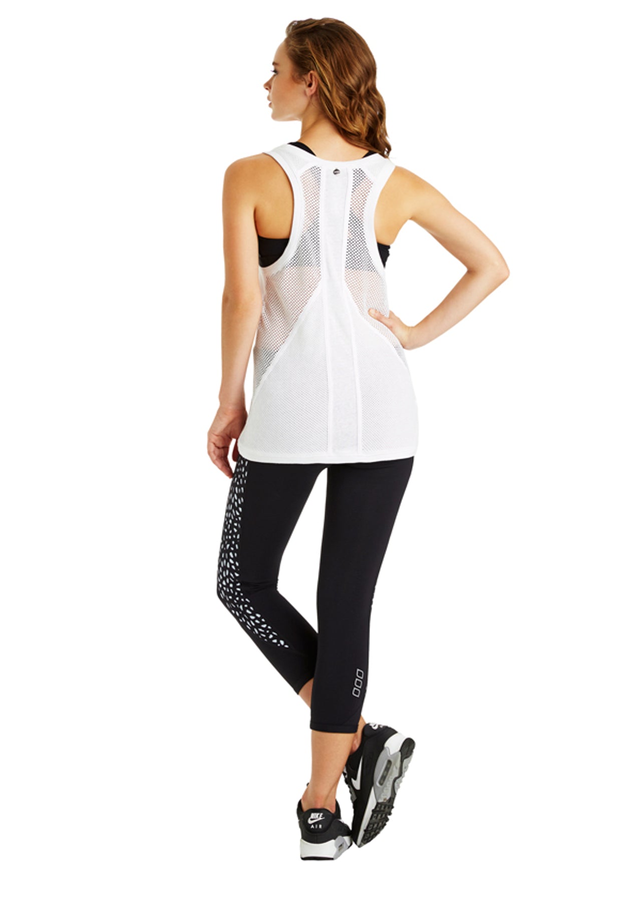 Lorna Jane Gemma Casual Tank - White