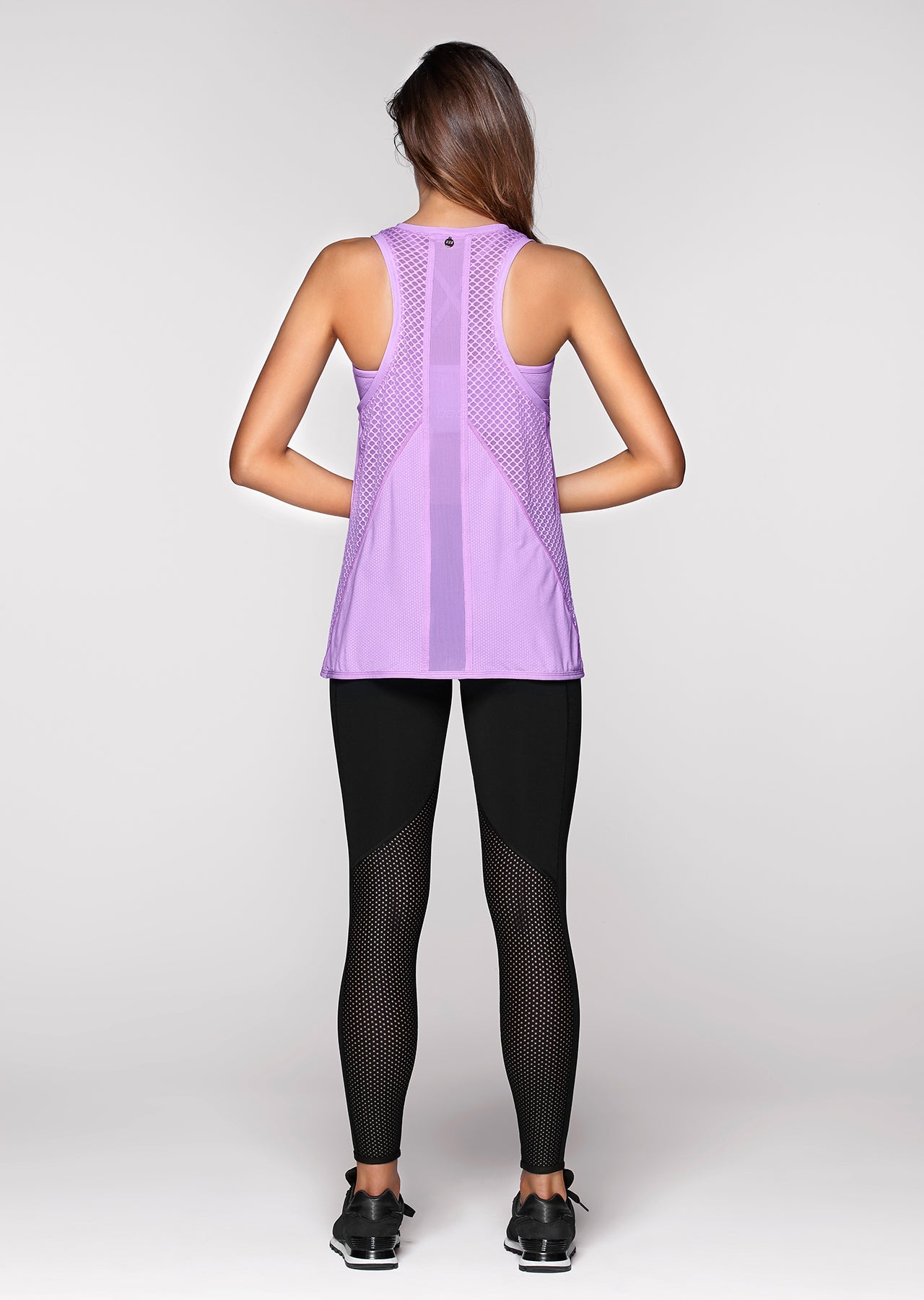Lorna Jane Gemma Excel Tank - Soft Lilac