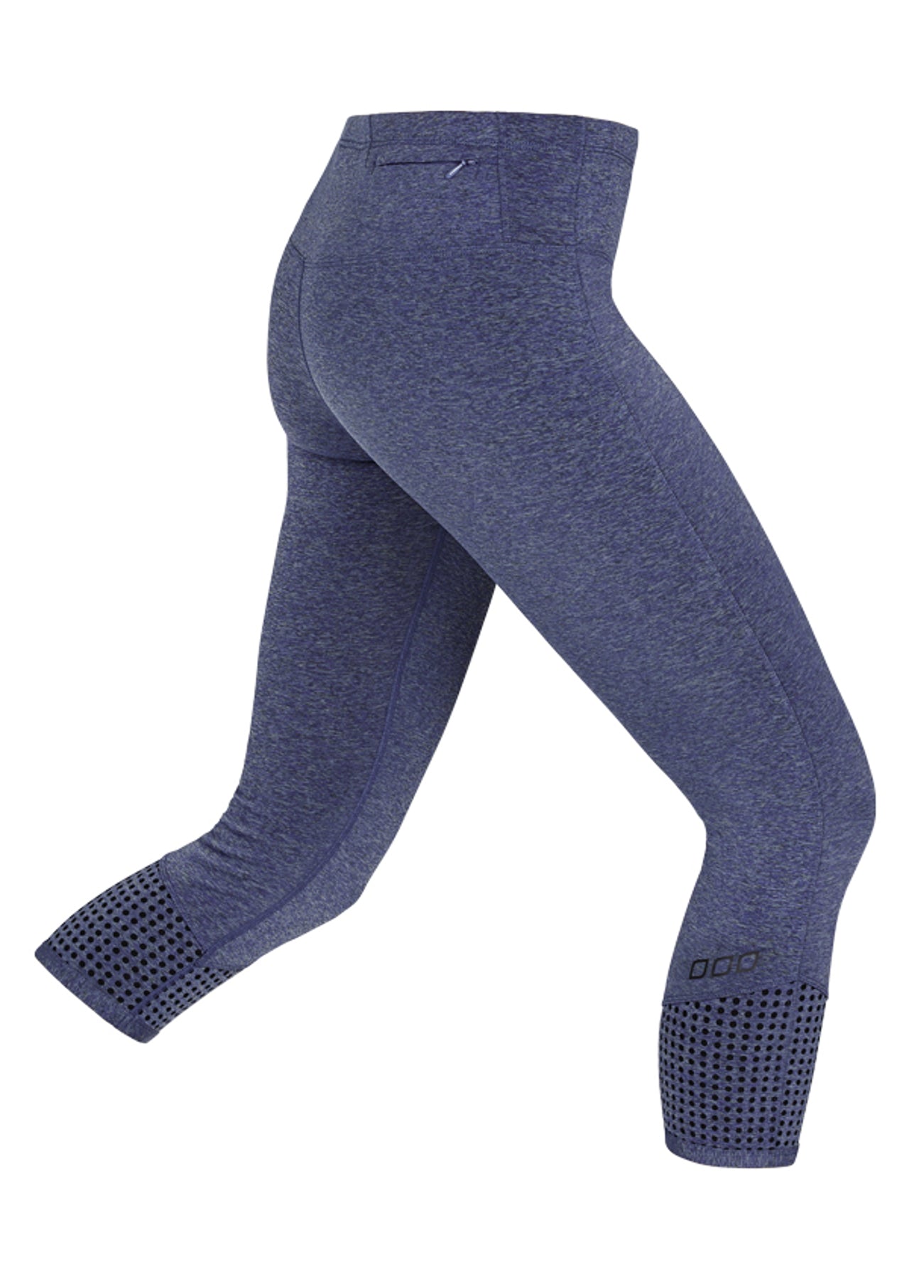 Lorna Jane Gerri 7/8 Tight - Blue Marl/Black