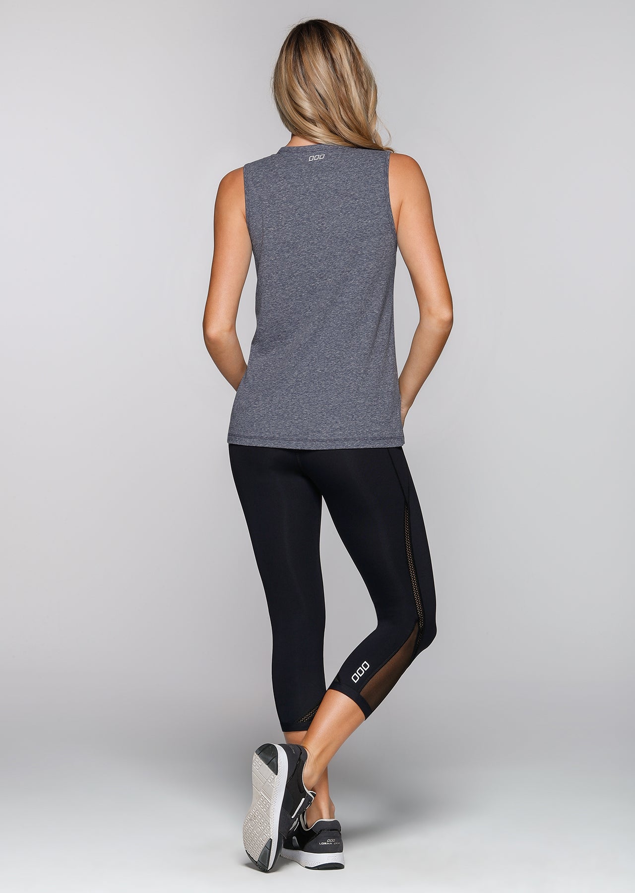 Lorna Jane Girlfriend Tank - Ink Marl