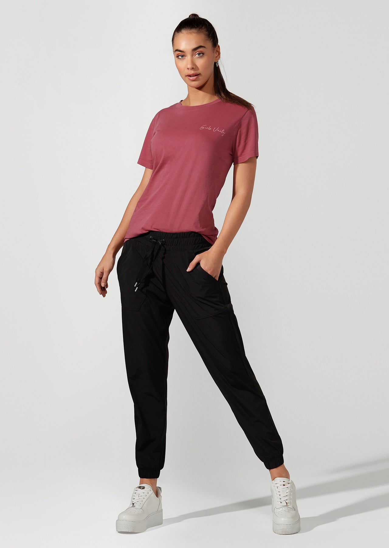 Lorna Jane Girls Unite Tee - Raspberry Sorbet