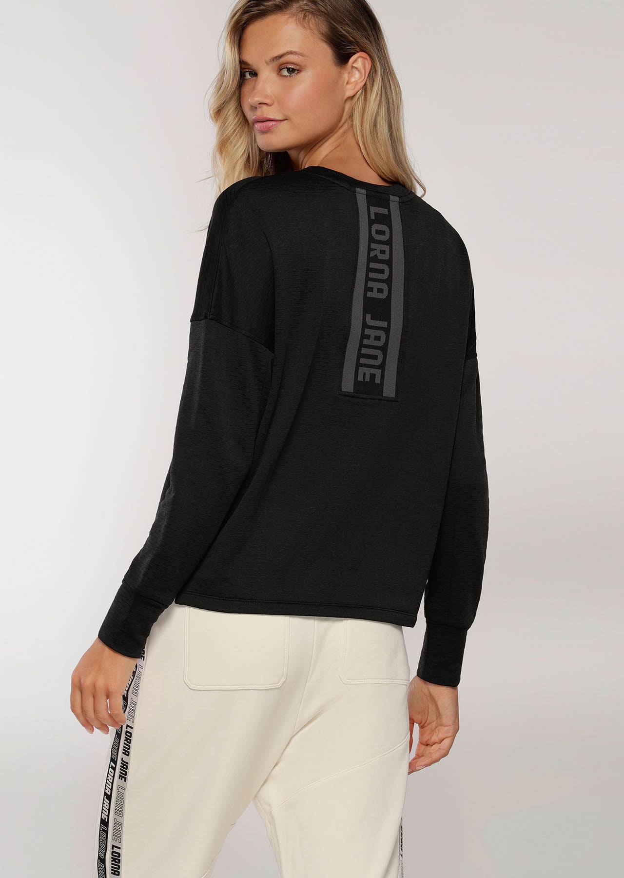 Lorna Jane Give Me Warmth Thermal Long Sleeve Top - Black