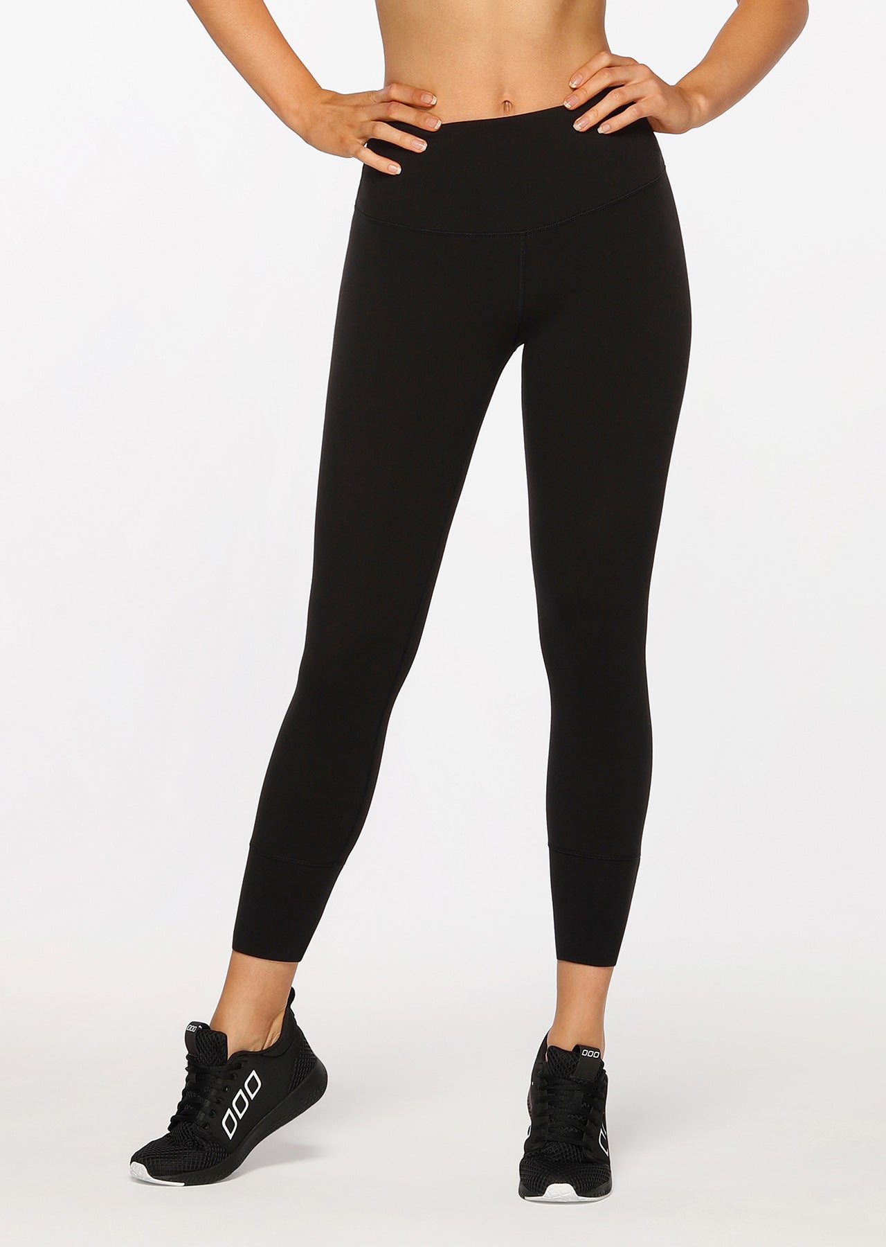 Lorna Jane Glamour Core Ankle Biter Tight - Black