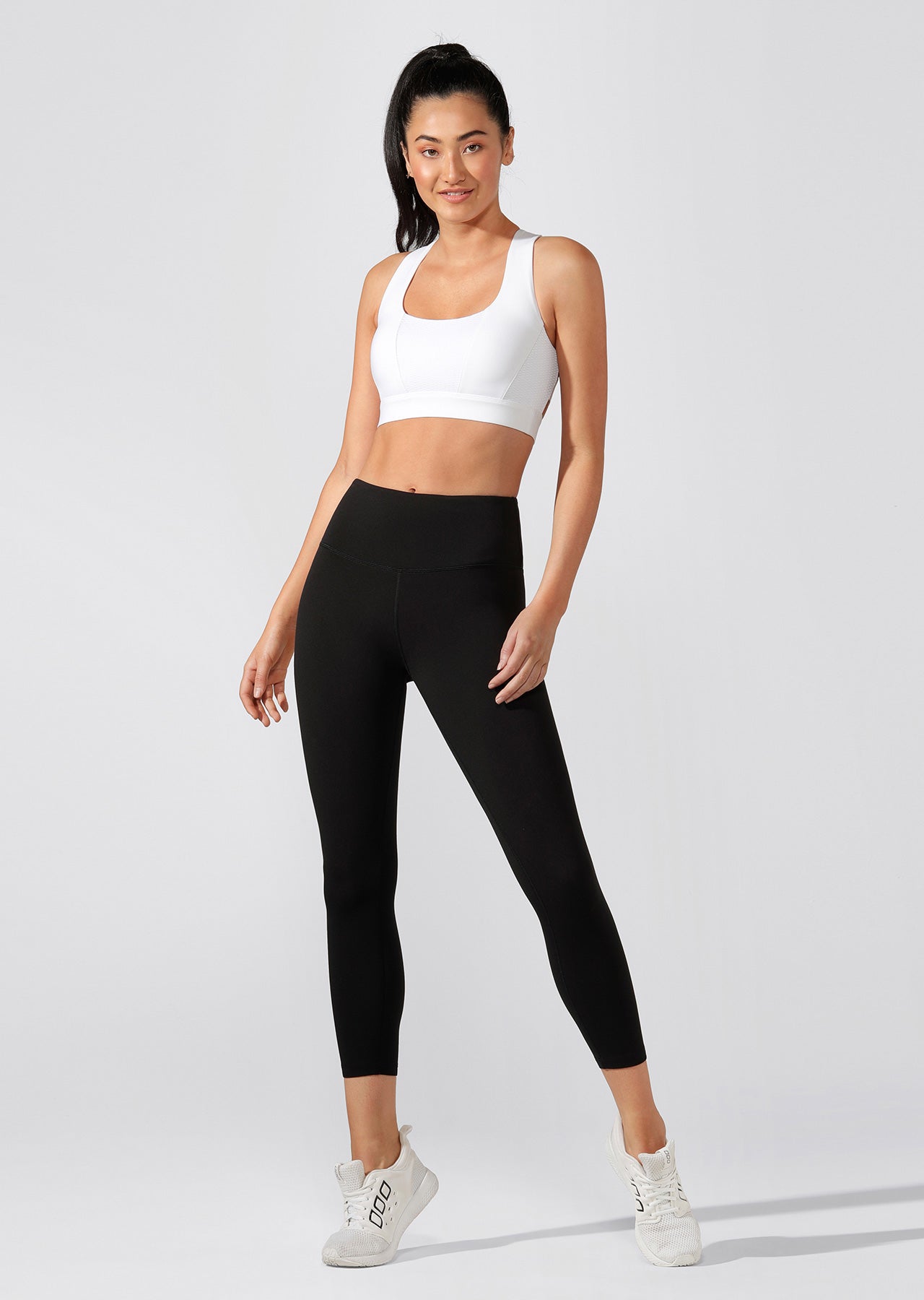 Lorna Jane Glamour Girl Sports Bra - White