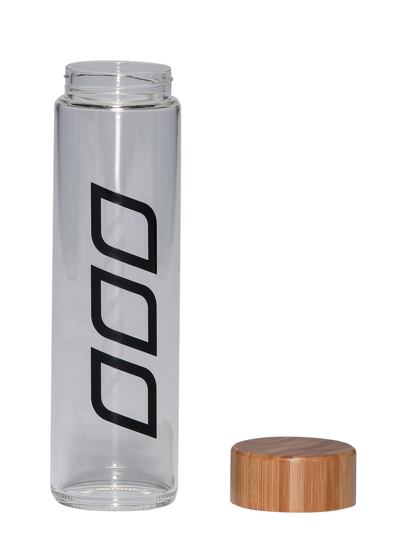 Lorna Jane Glass Water Bottle - Clear Glass