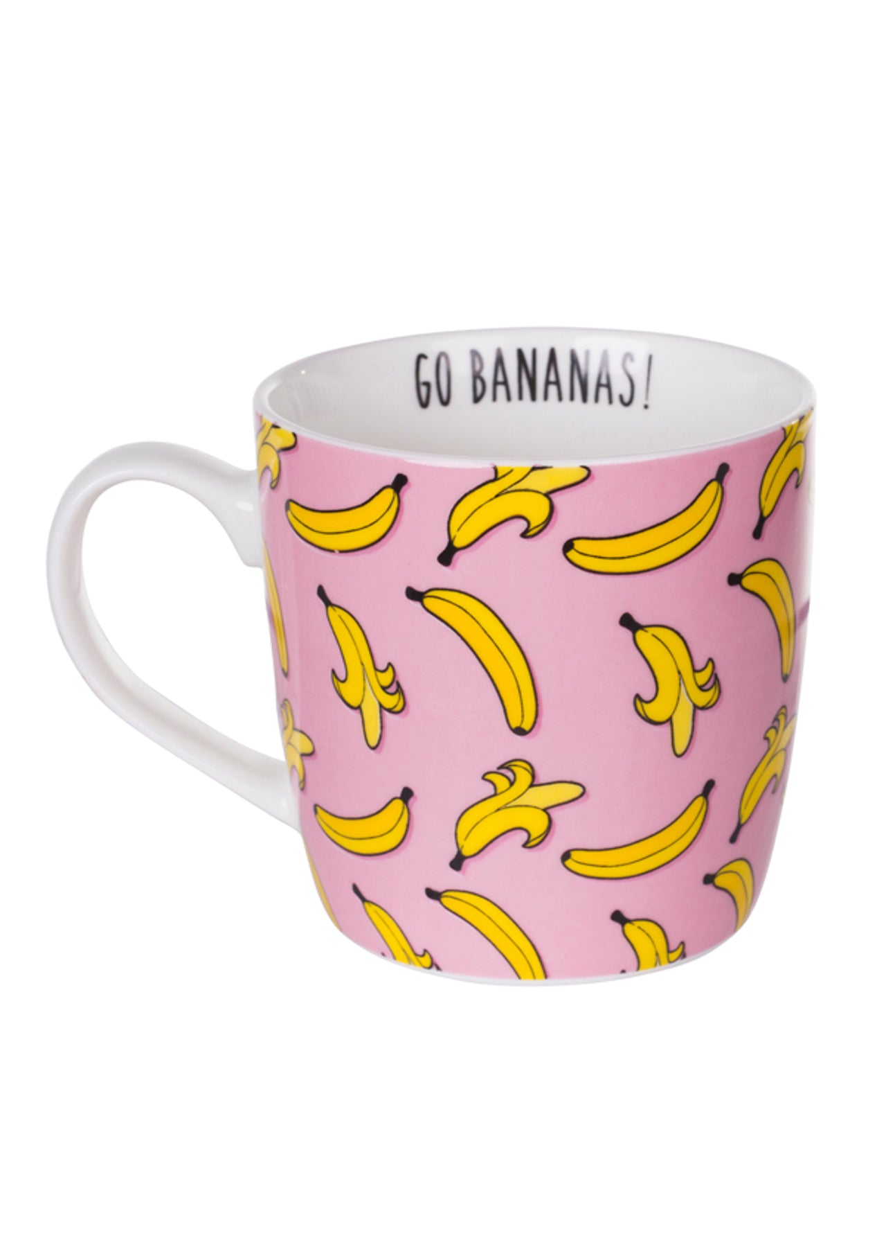 Lorna Jane Go Bananas Mug - Pale Fairy Floss