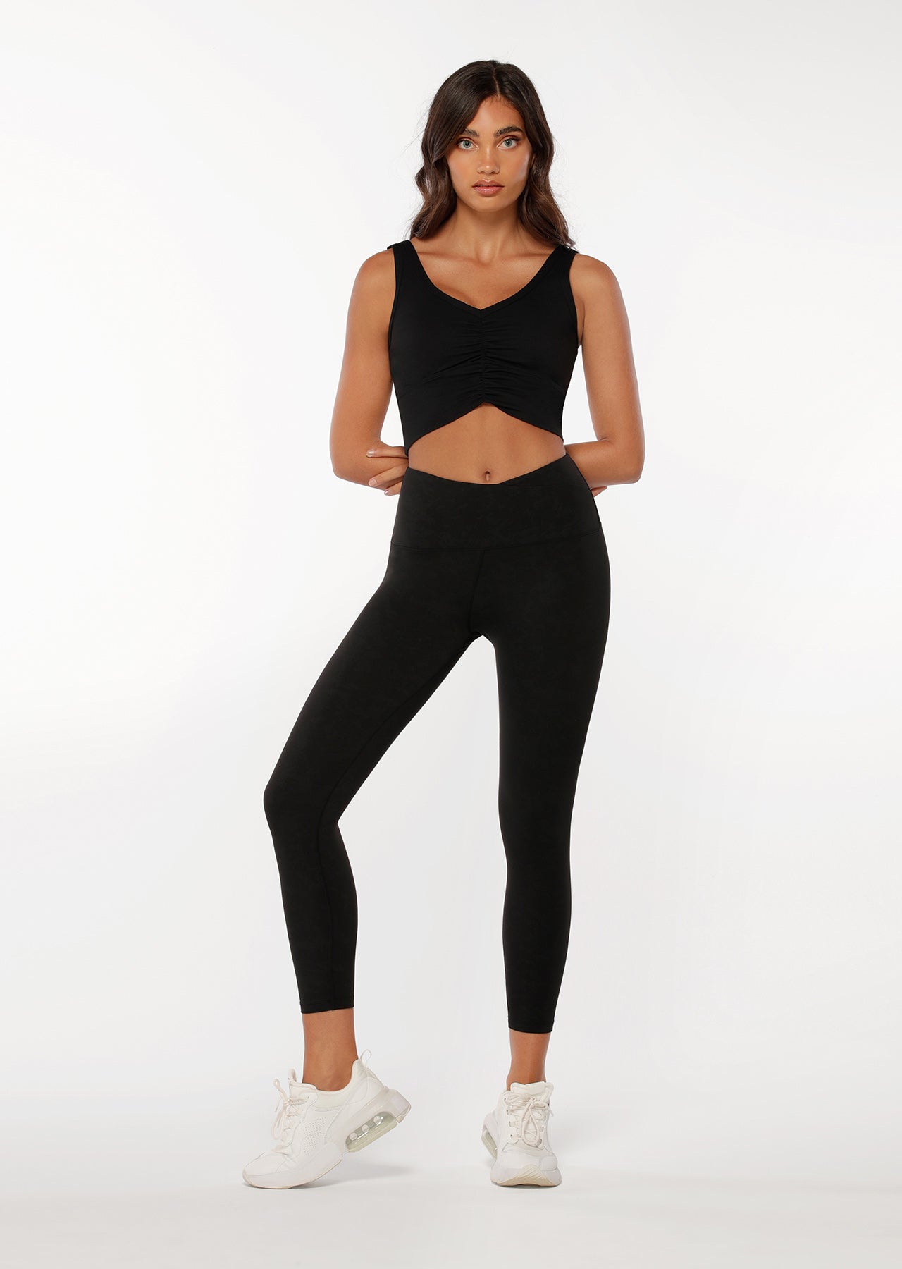Lorna Jane Graceful Ankle Biter Leggings - Black