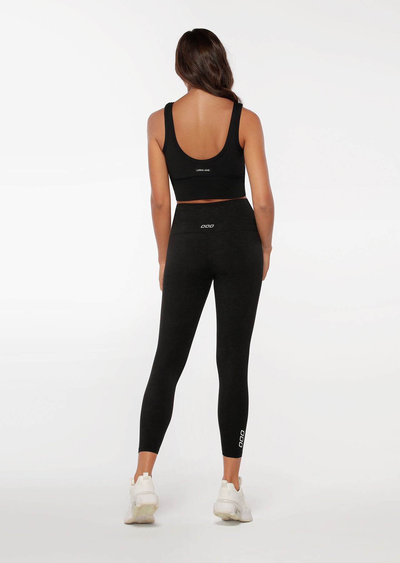 Lorna Jane Graceful Ankle Biter Leggings - Black