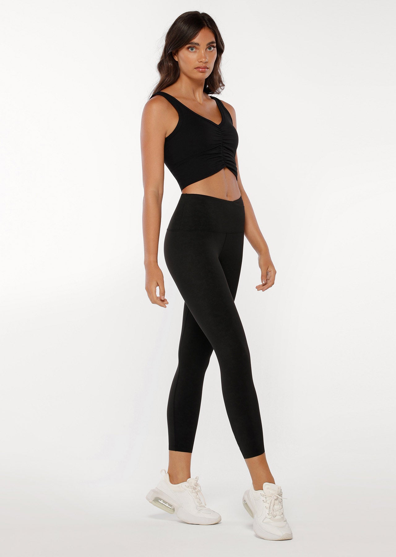 Lorna Jane Graceful Ankle Biter Leggings - Black