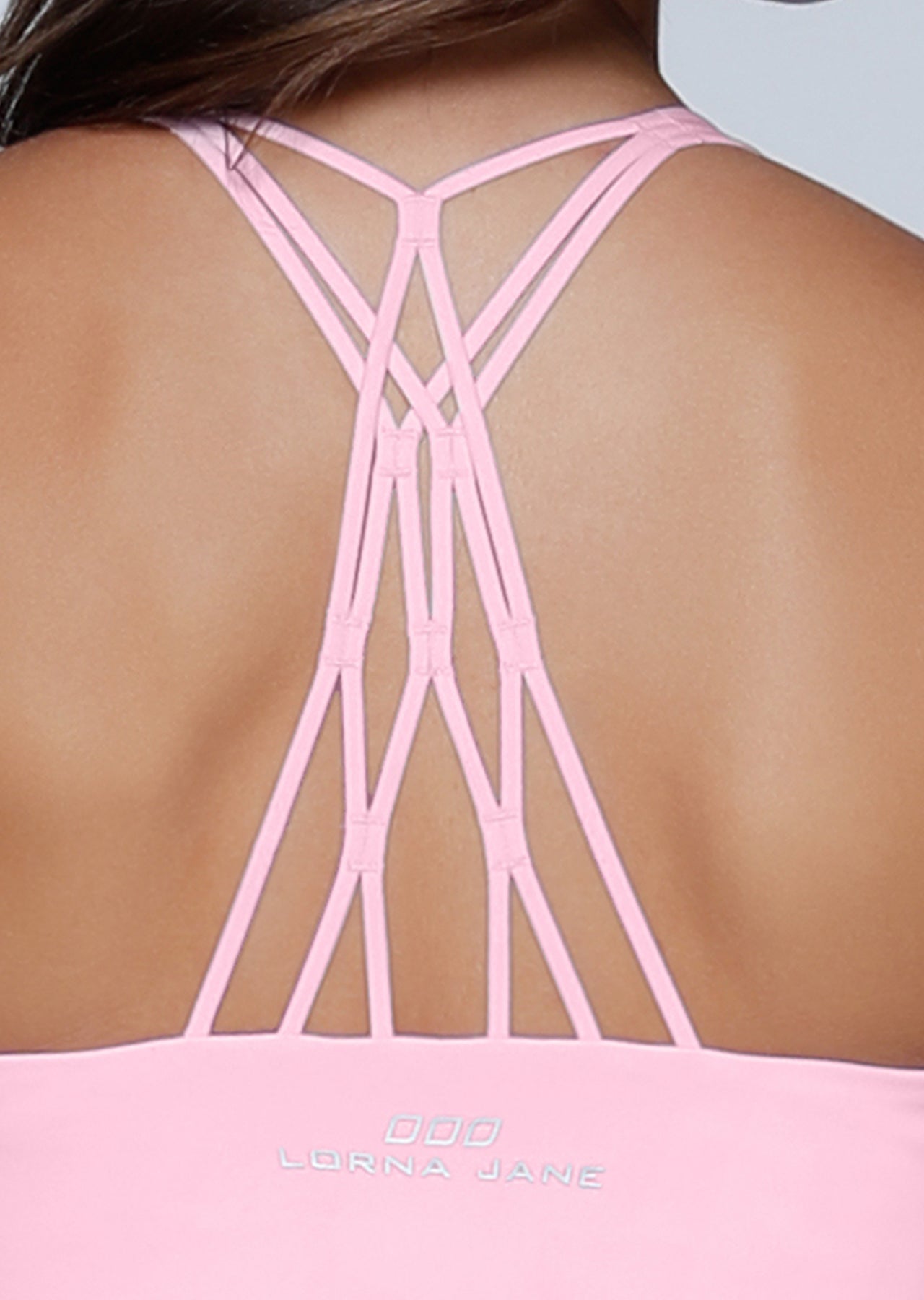 Lorna Jane Graceful Excel Yoga Tank - Romance Pink