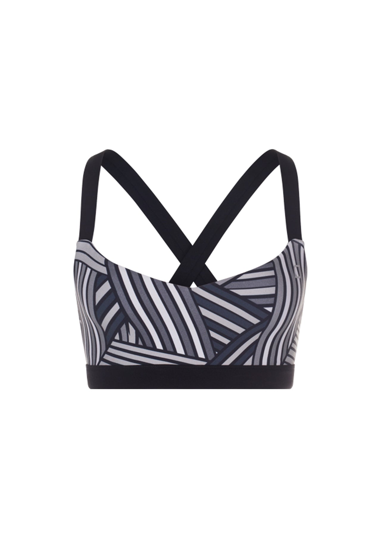 Lorna Jane Graceful Sports Bra - Grey Multi Colour