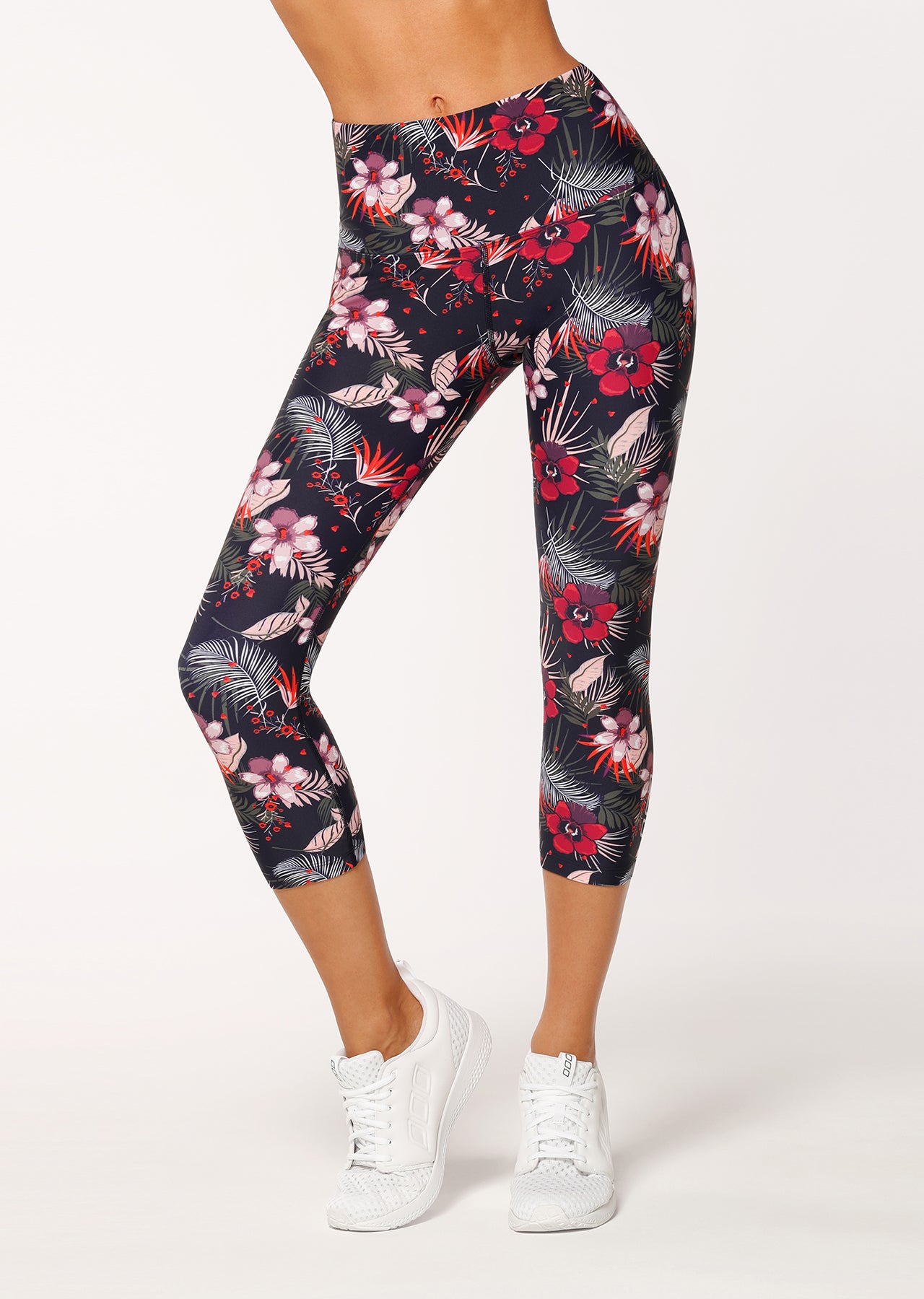 Lorna Jane Graphic Jungle Core 7/8 Tight - Graphic Jungle Print