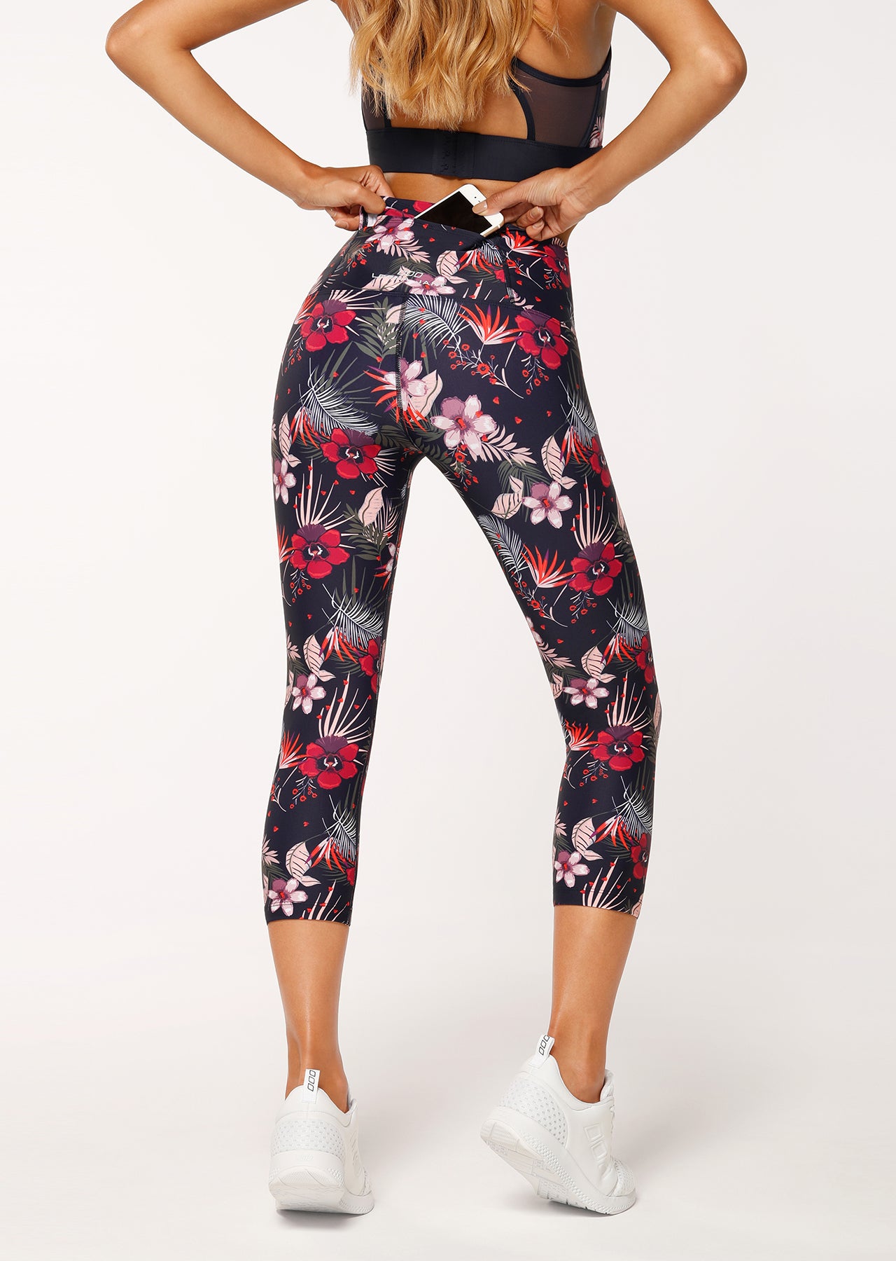 Lorna Jane Graphic Jungle Core 7/8 Tight - Graphic Jungle Print