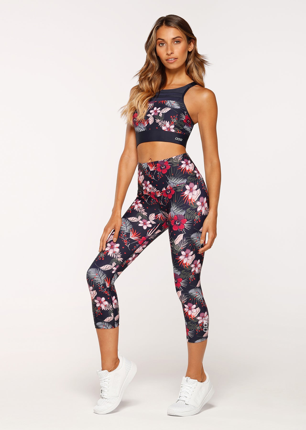 Lorna Jane Graphic Jungle Core 7/8 Tight - Graphic Jungle Print