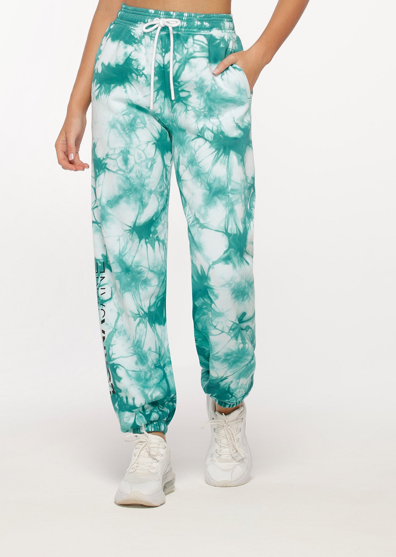 Lorna Jane Grunge Tie Dye Track Pants - Grunge Tie Dye