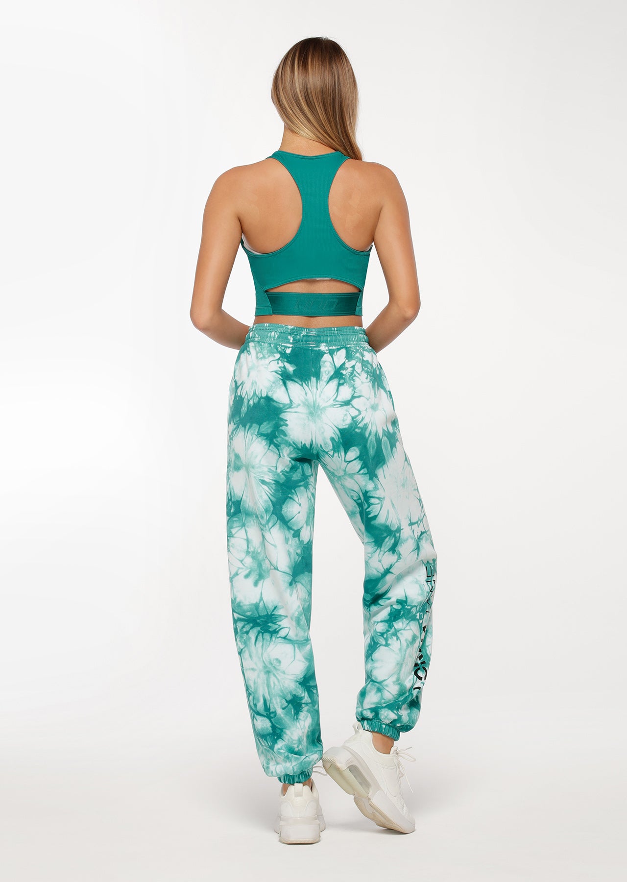 Lorna Jane Grunge Tie Dye Track Pants - Grunge Tie Dye