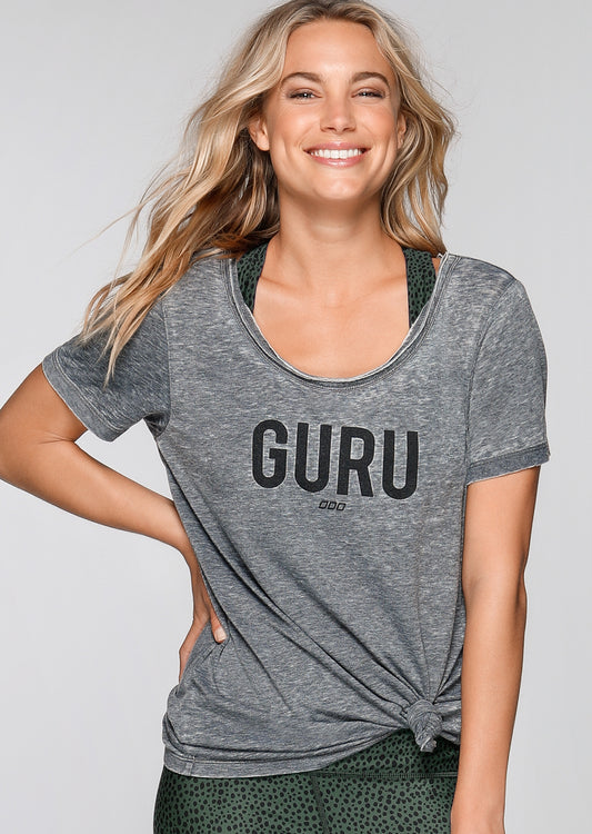 Lorna Jane Guru S/Slv Tee - Black