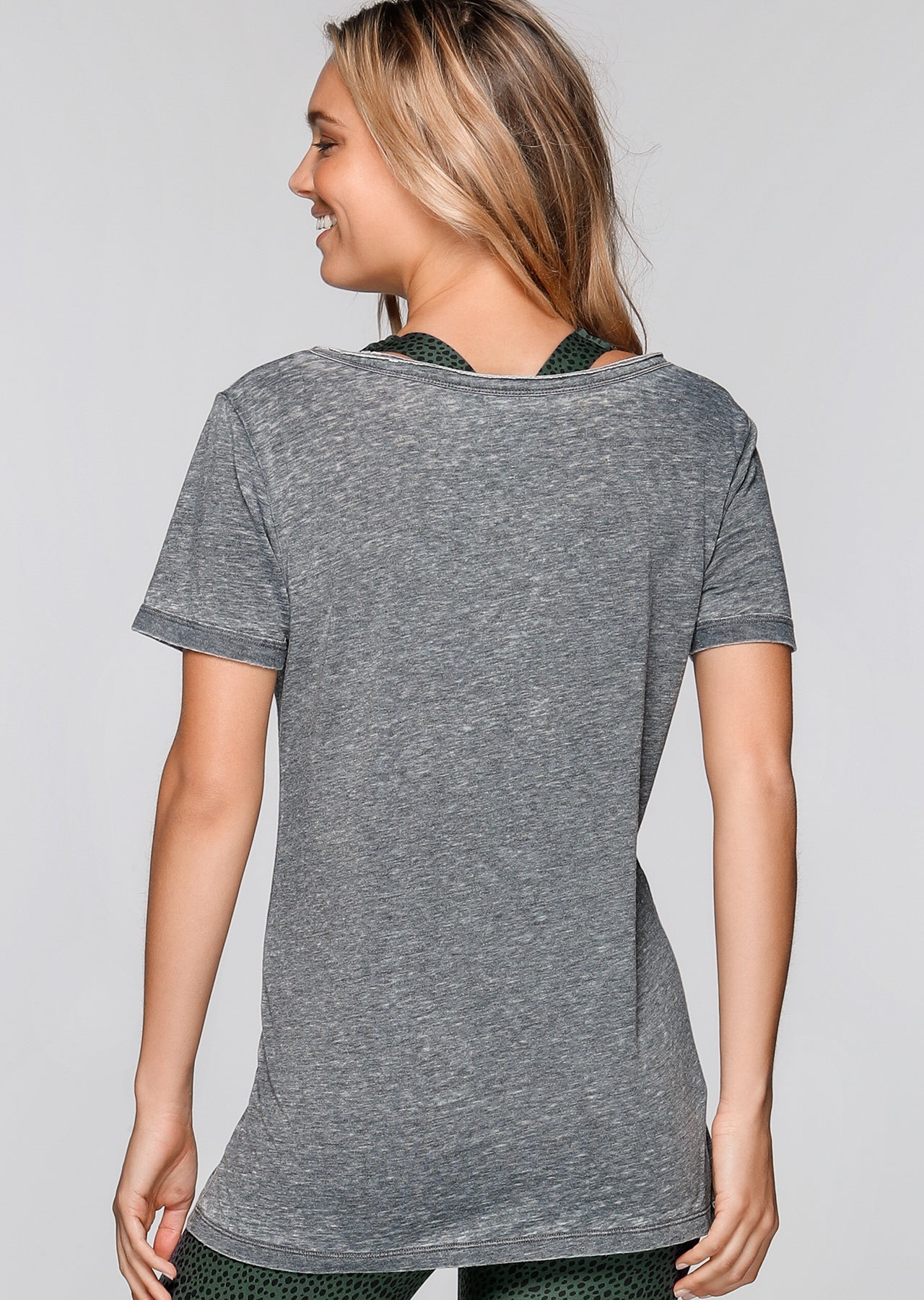 Lorna Jane Guru S/Slv Tee - Black