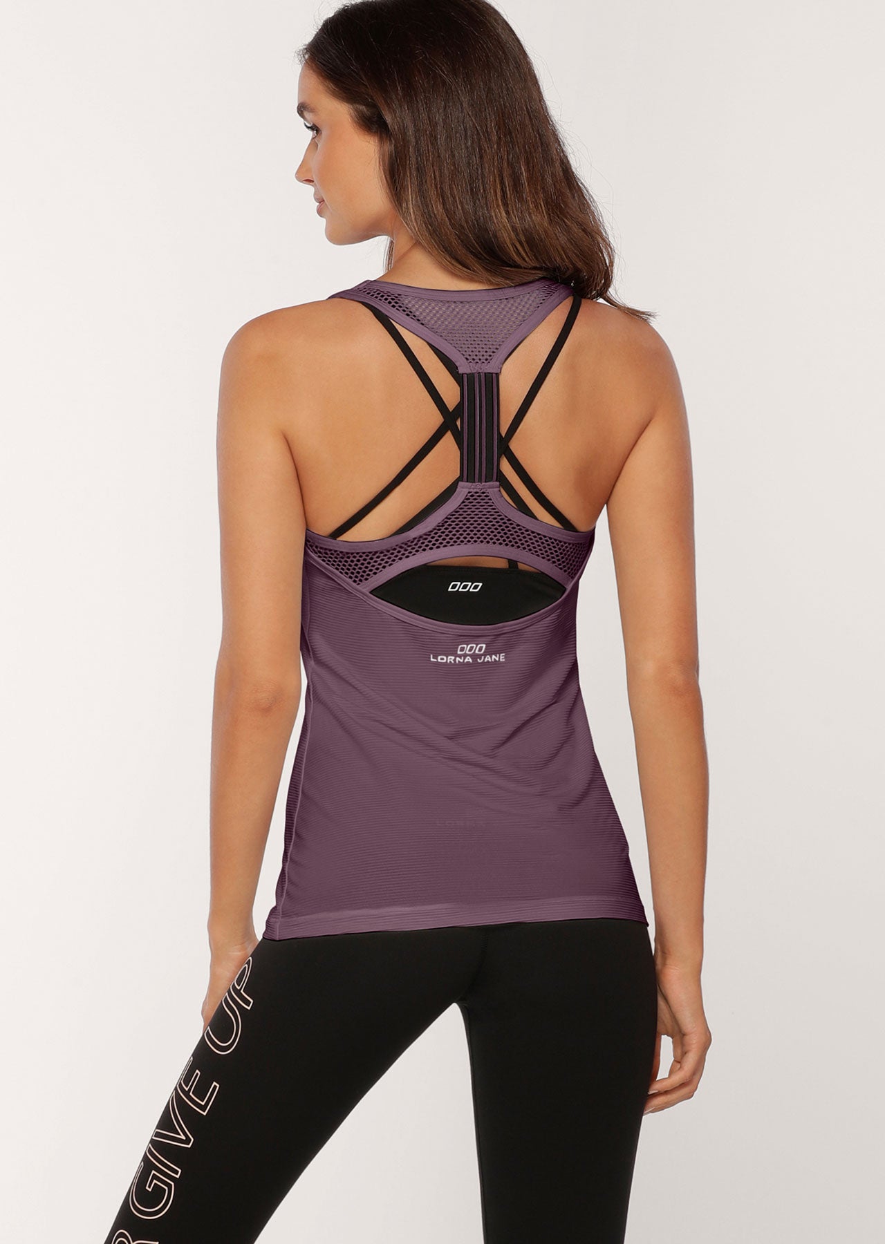 Lorna Jane Gym Active Tank - Soft Violet