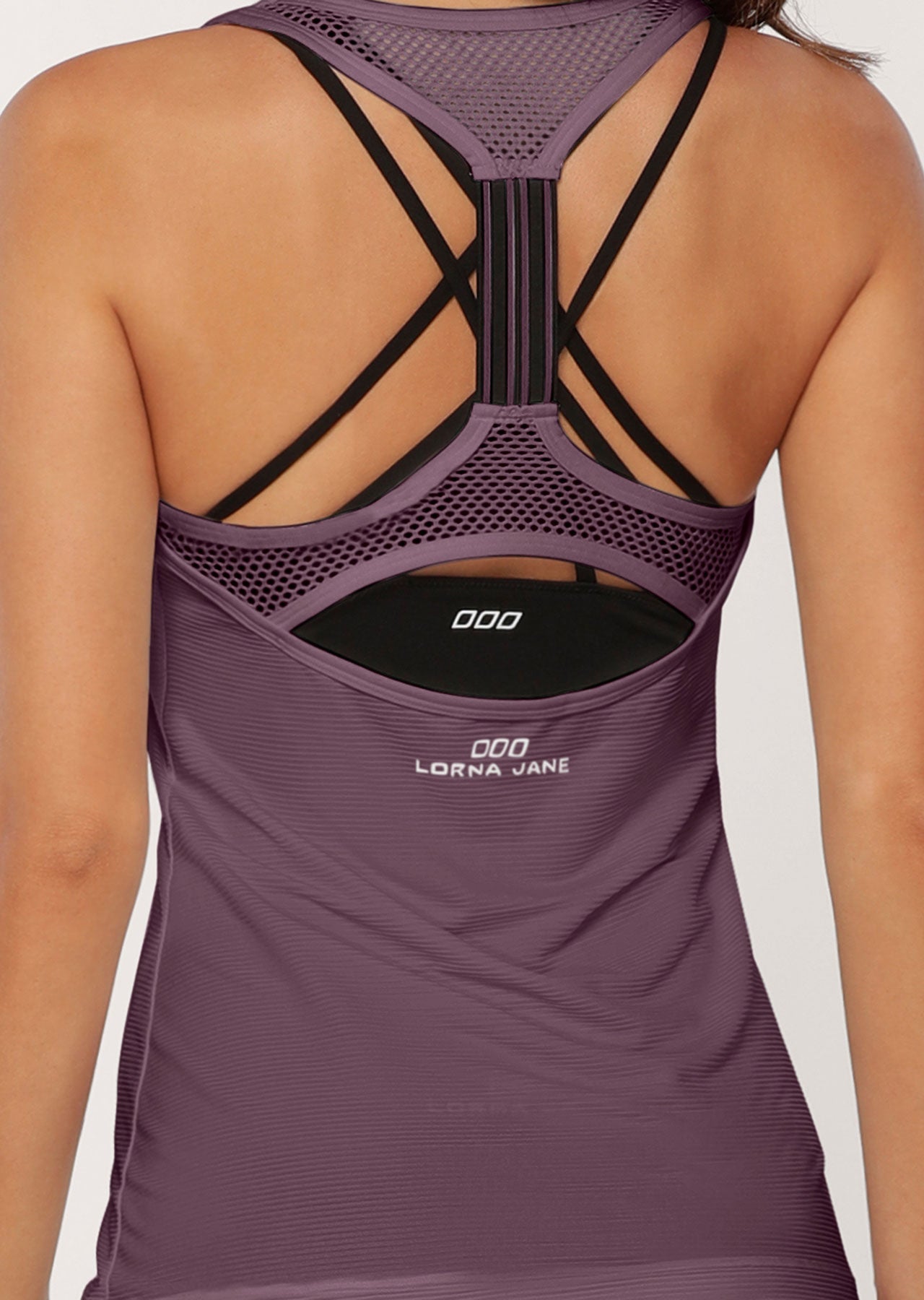 Lorna Jane Gym Active Tank - Soft Violet