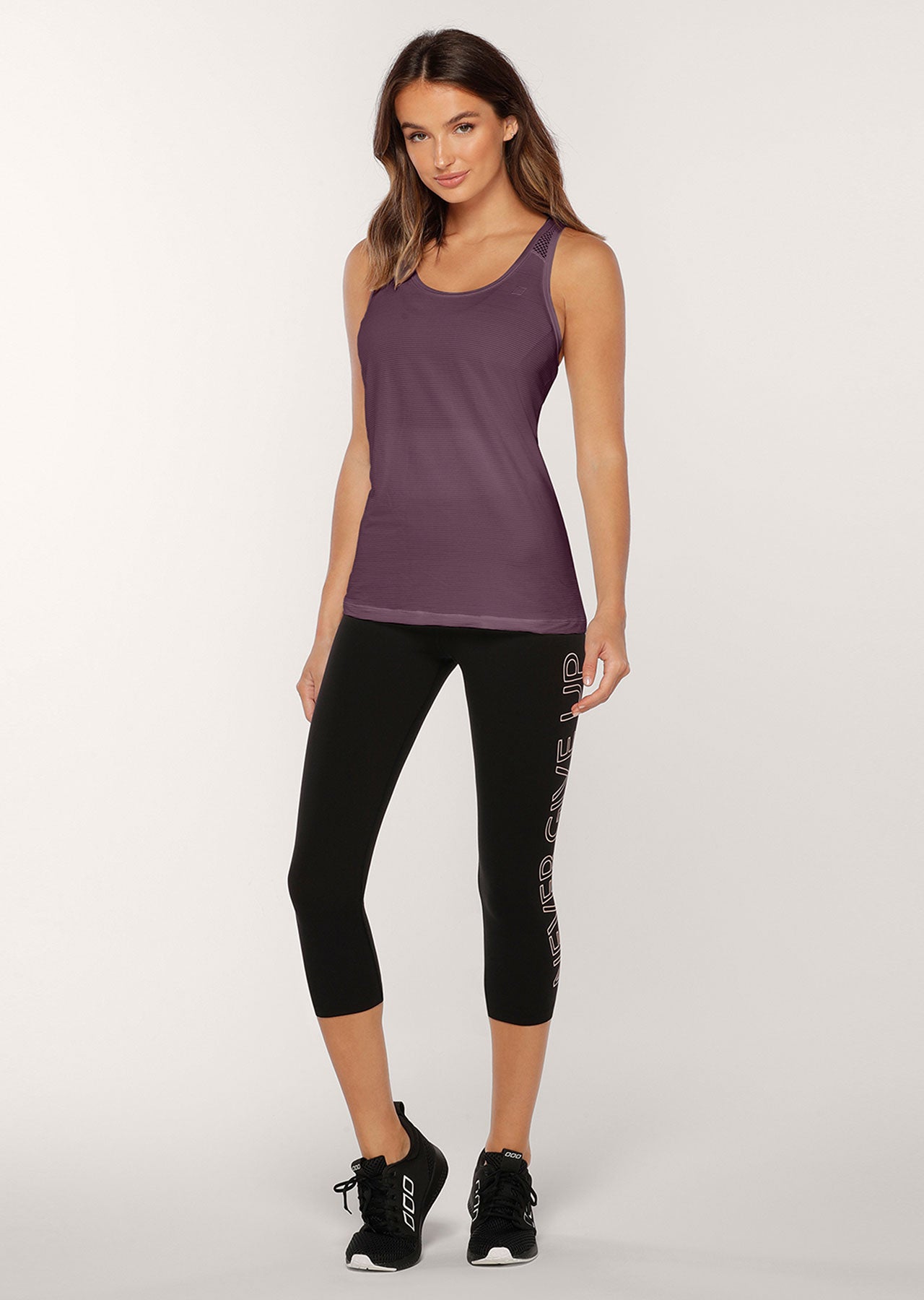 Lorna Jane Gym Active Tank - Soft Violet