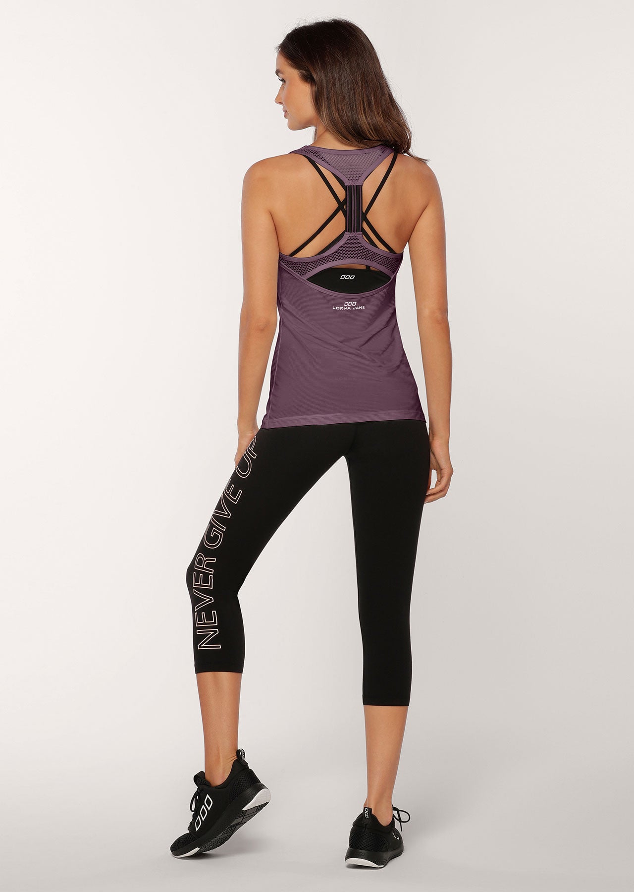 Lorna Jane Gym Active Tank - Soft Violet