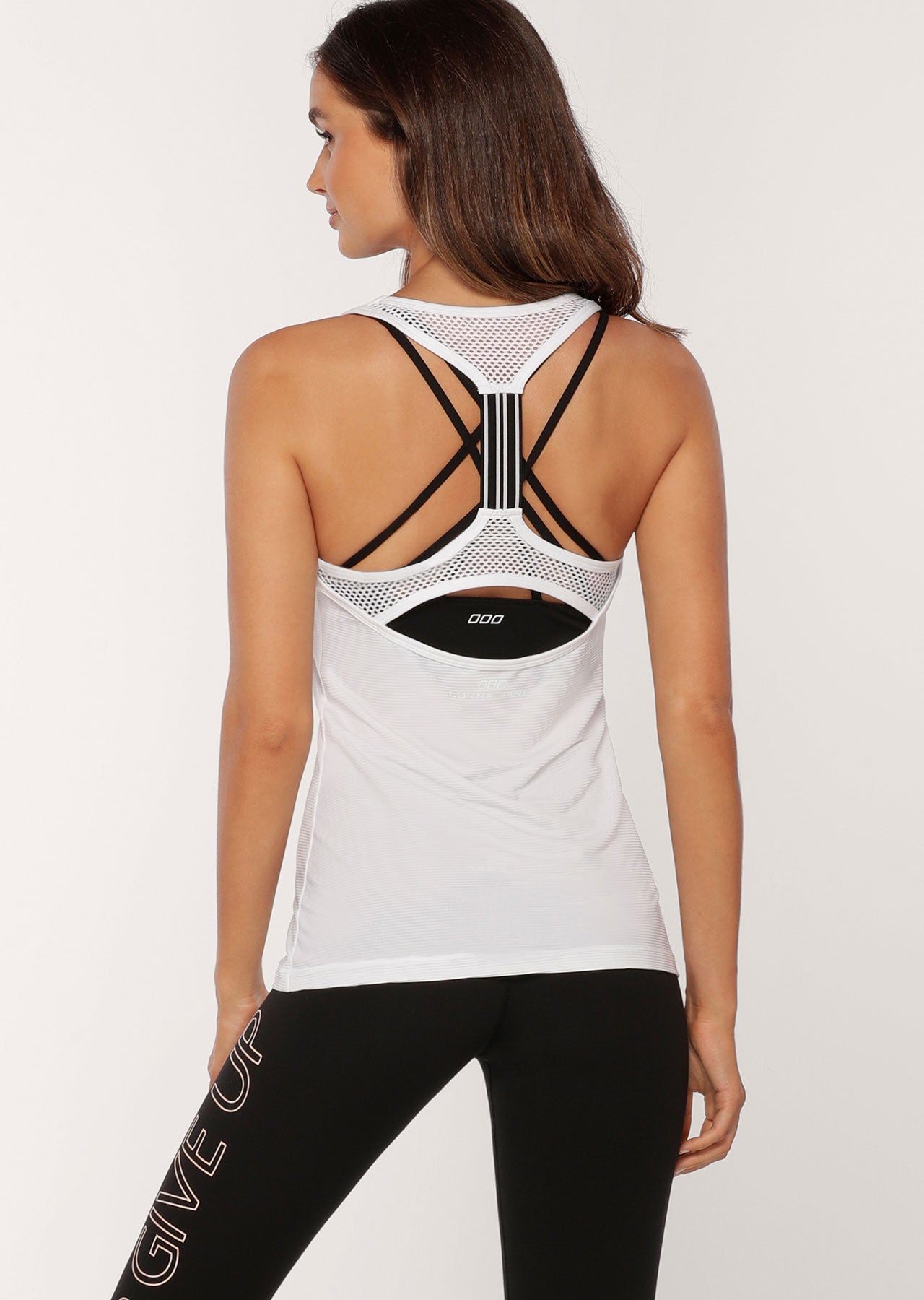 Lorna Jane Gym Active Tank - White