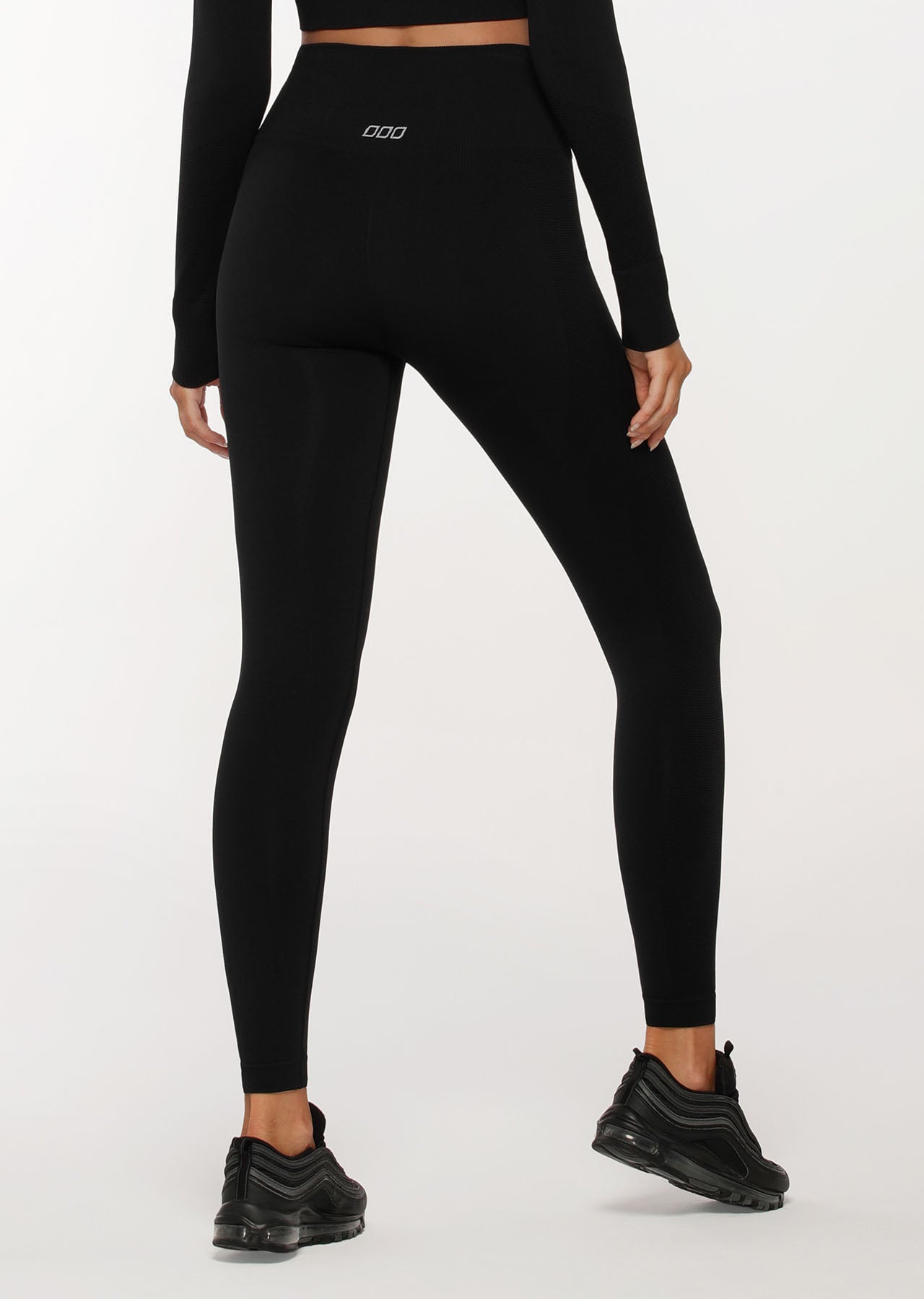 Lorna Jane Gym Bunny Seamless Full Length Tight - Black