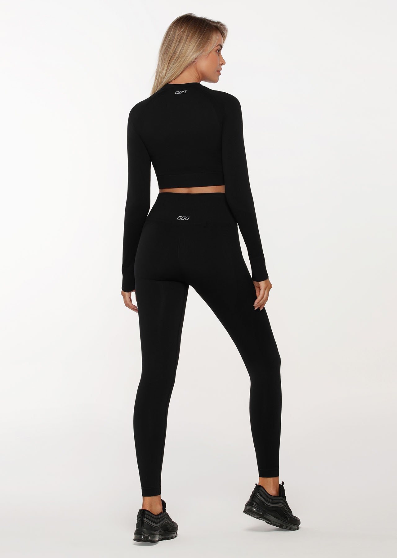 Lorna Jane Gym Bunny Seamless Full Length Tight - Black