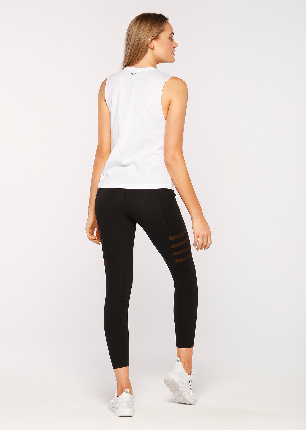 Lorna Jane Gym Freak Tank - White