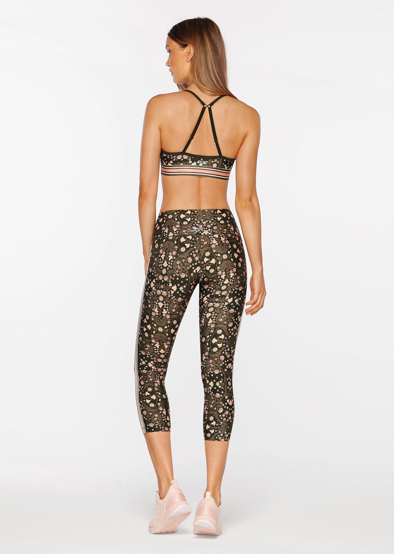 Lorna Jane Gypset Core 7/8 Tight - Folk Floral Print