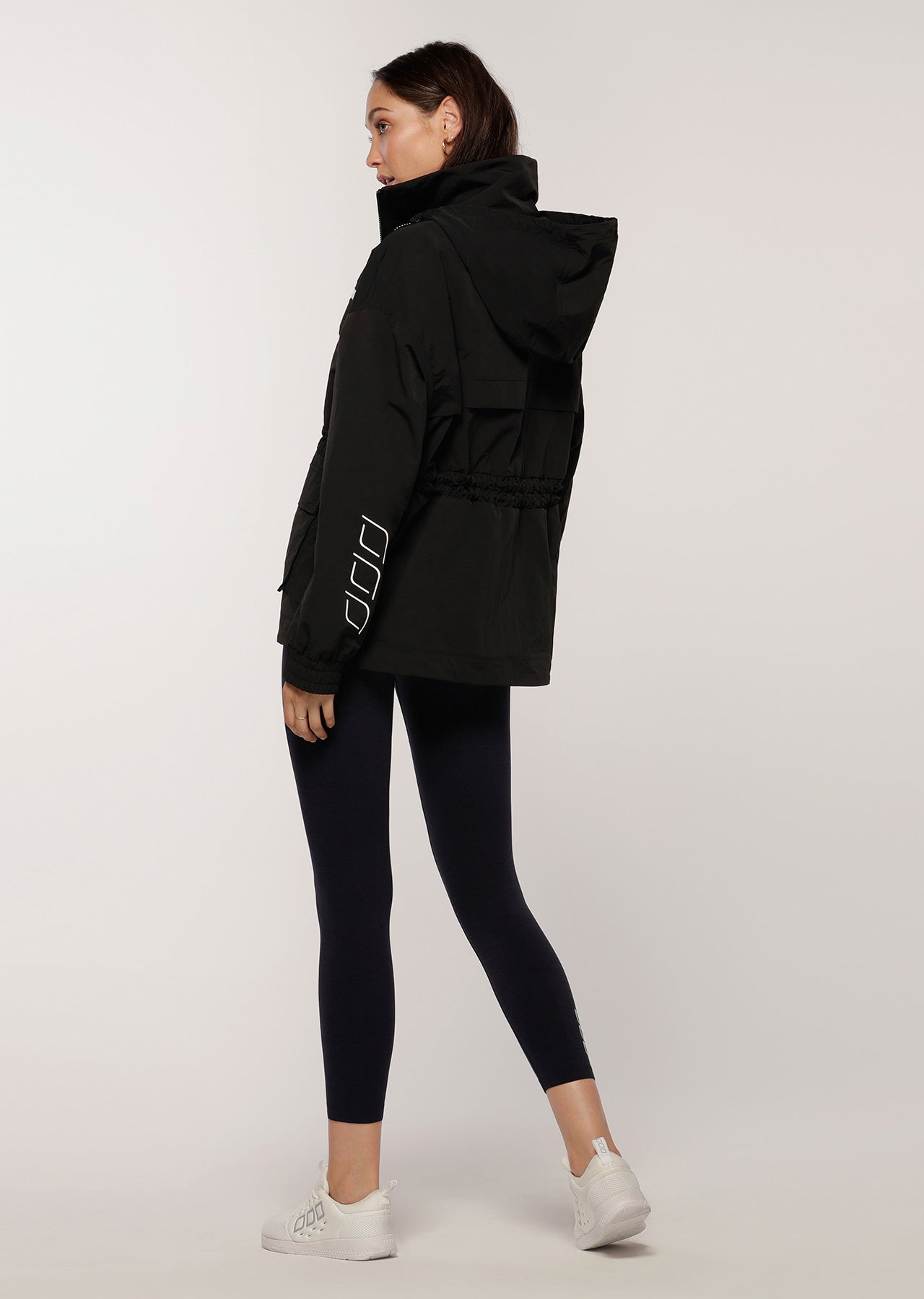 Lorna Jane Hadid Drawstring Active Jacket - Black