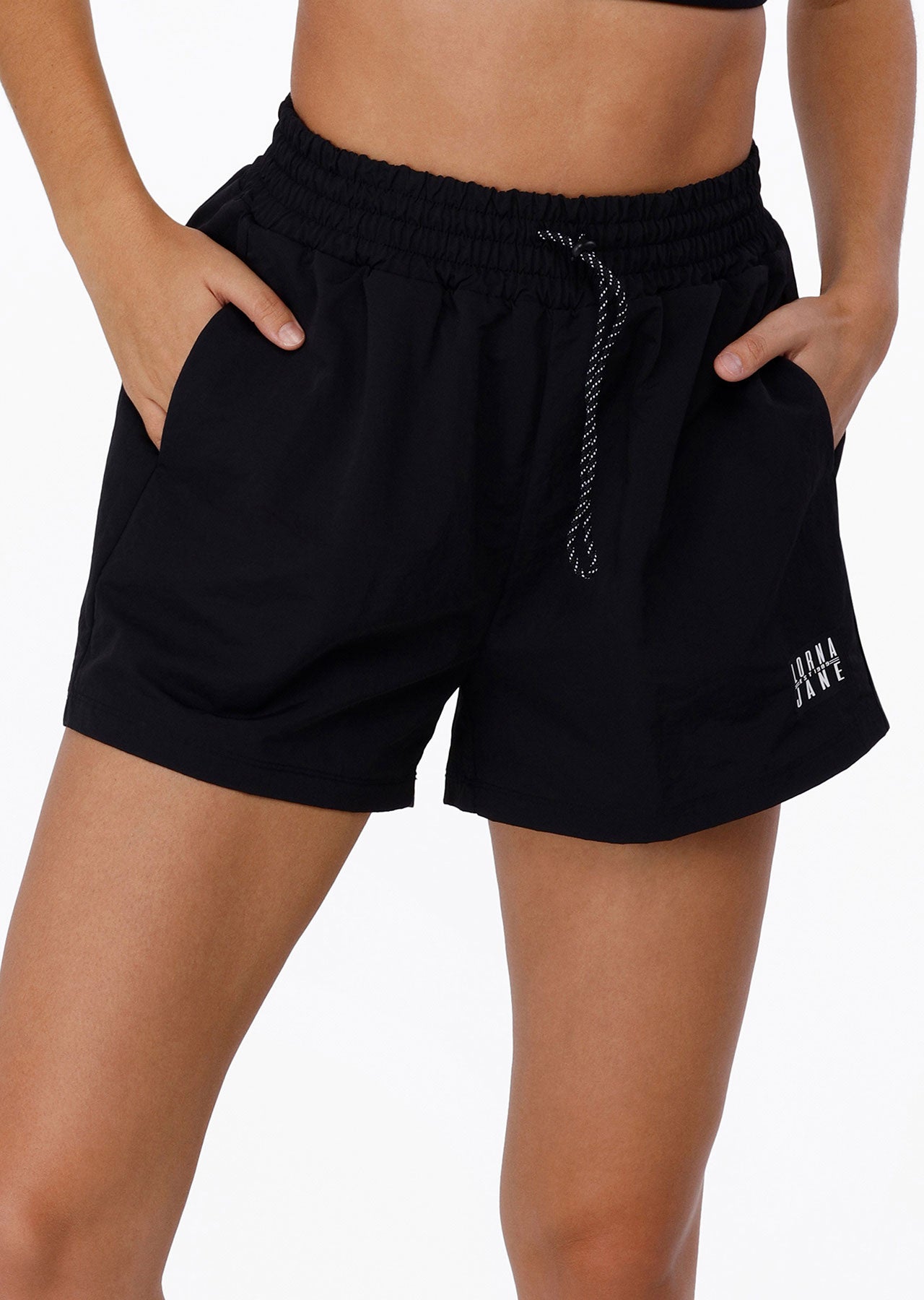 Lorna Jane Half Time Active Shorts - Black