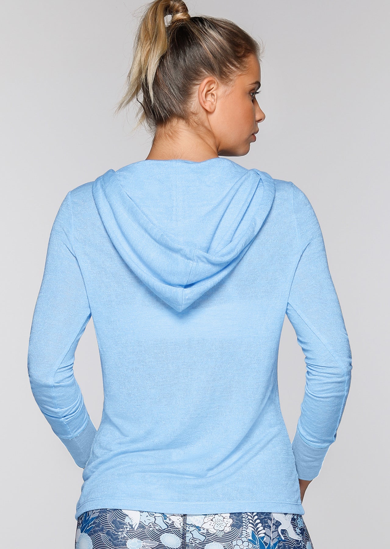 Lorna Jane Havanna L/Slv Top - Ice Blue